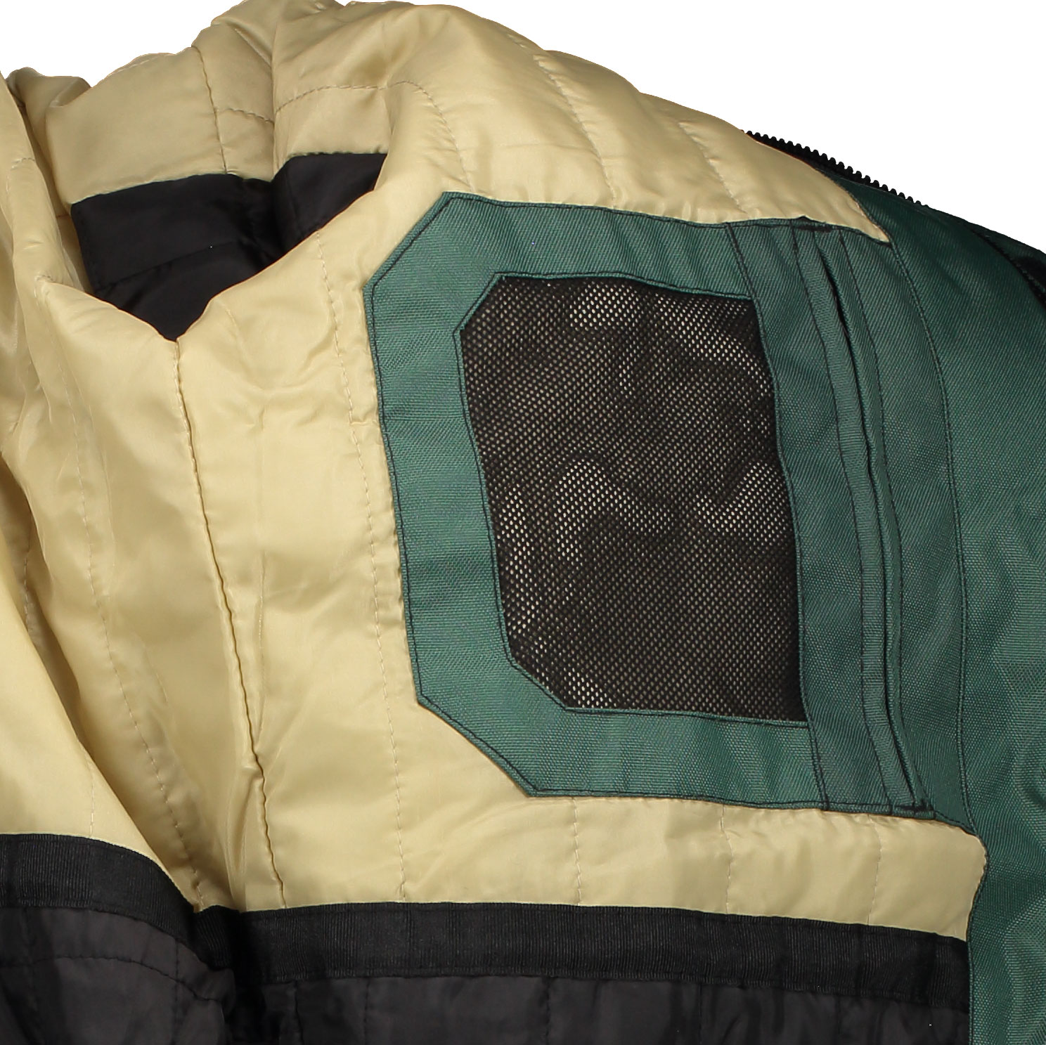 Ocean Medusa letforet vinterjakke, Olive, large image number 4