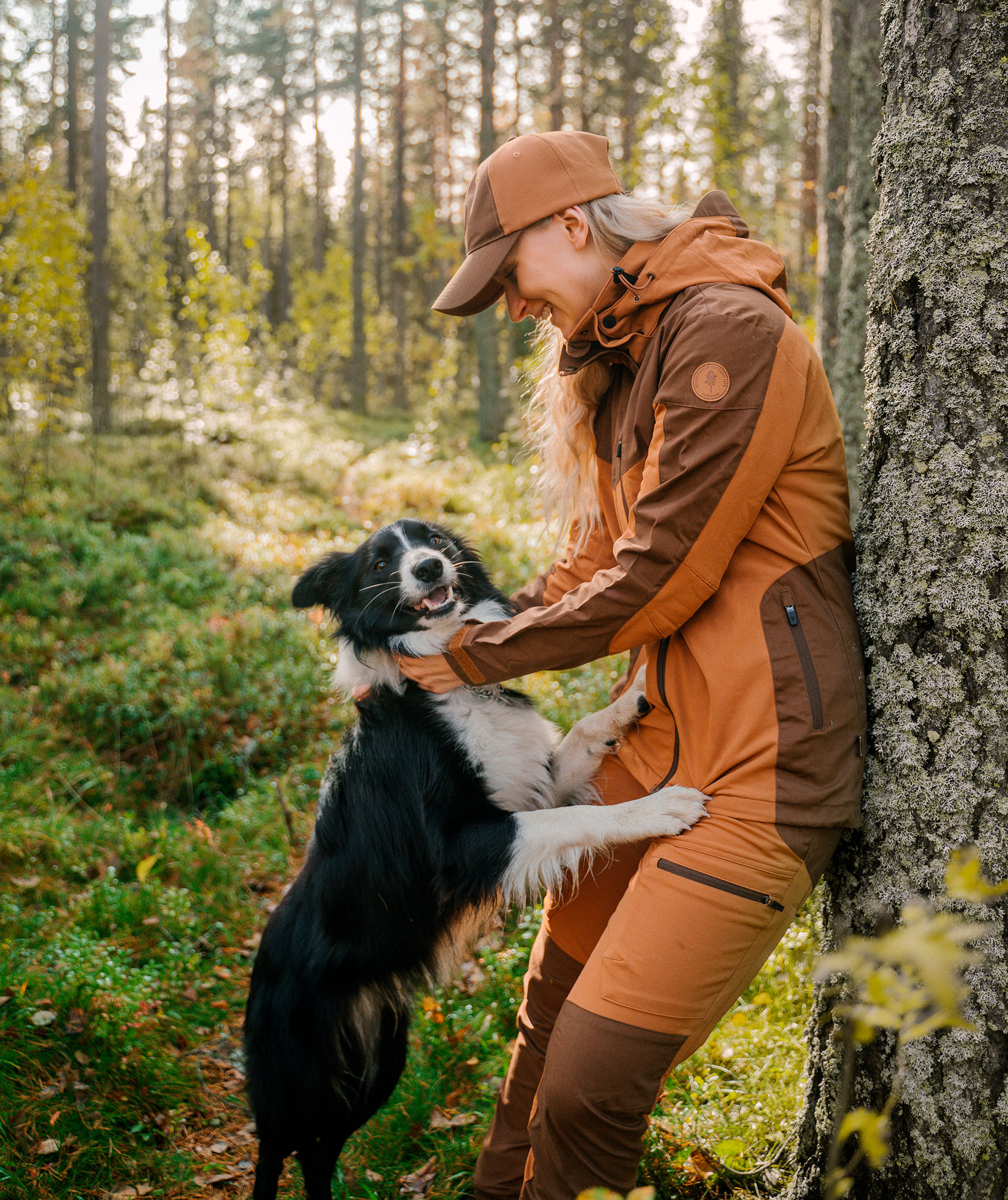 Pinewood Finnveden Hybrid damebukser, Fudge/Nougat, large image number 8