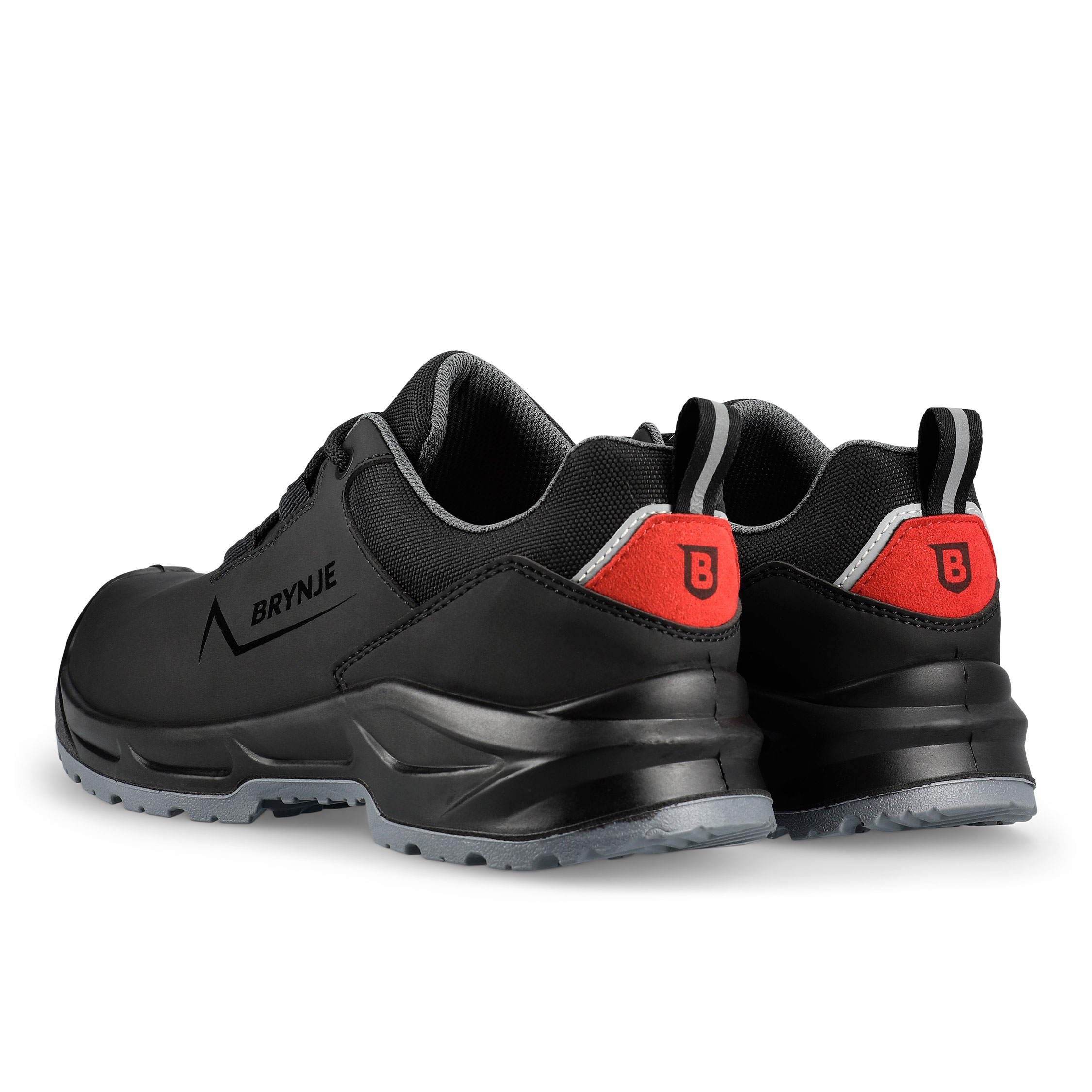 Brynje Ground skyddsskor S3L, Svart, large image number 2