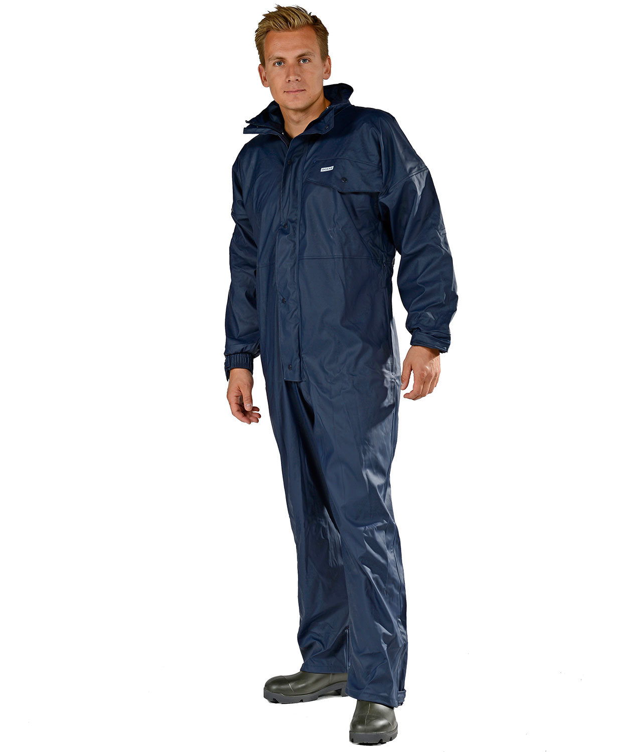 Ocean Weather Comfort regnoverall, Marinbl&aring;