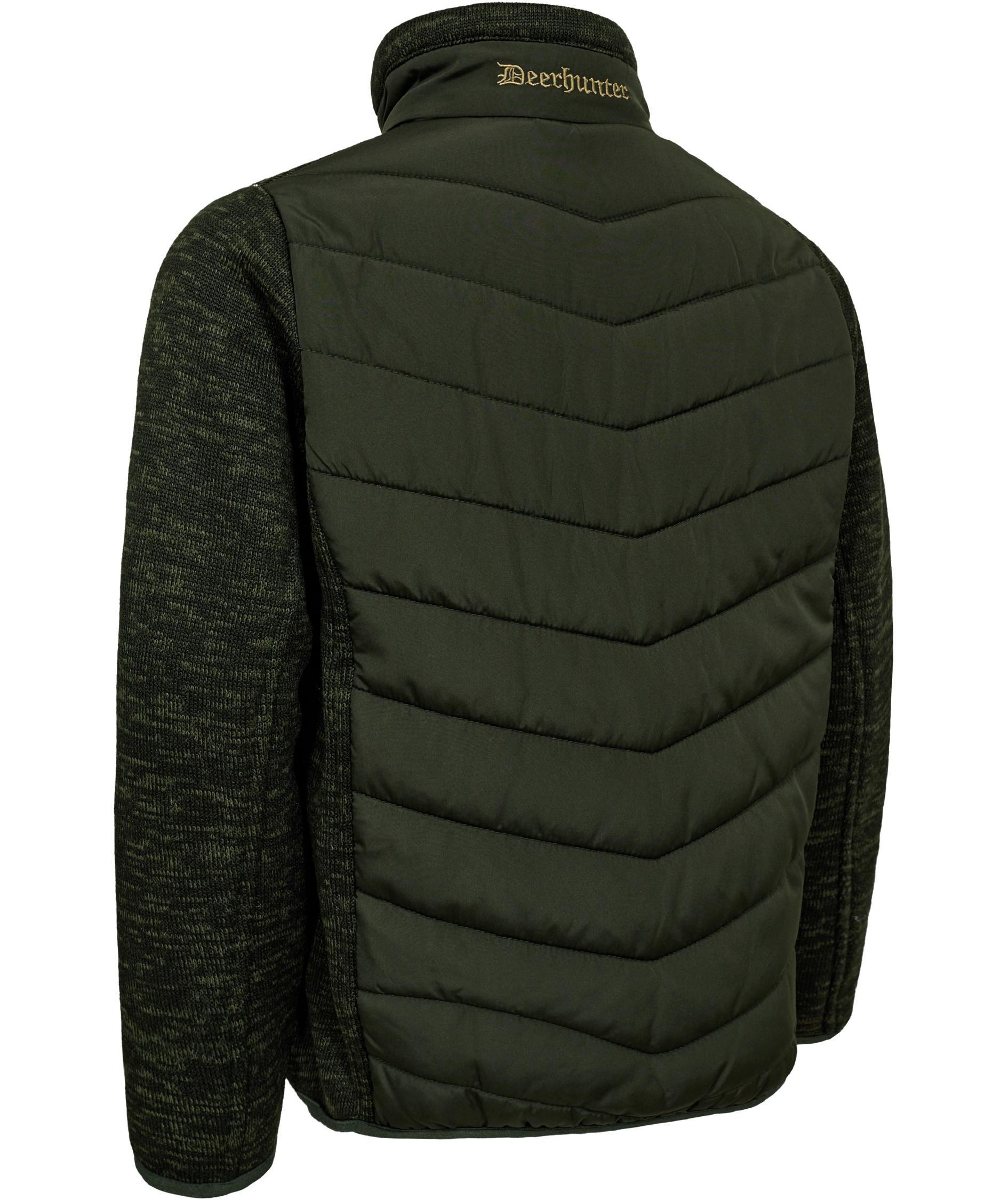 Deerhunter Moor vadderad jacka med stickning till barn, Forest Ember