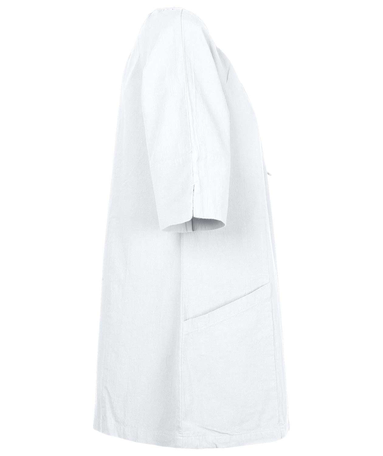 Smila Workwear Elin &oslash;kologisk dame tunika, Hvid, large image number 1