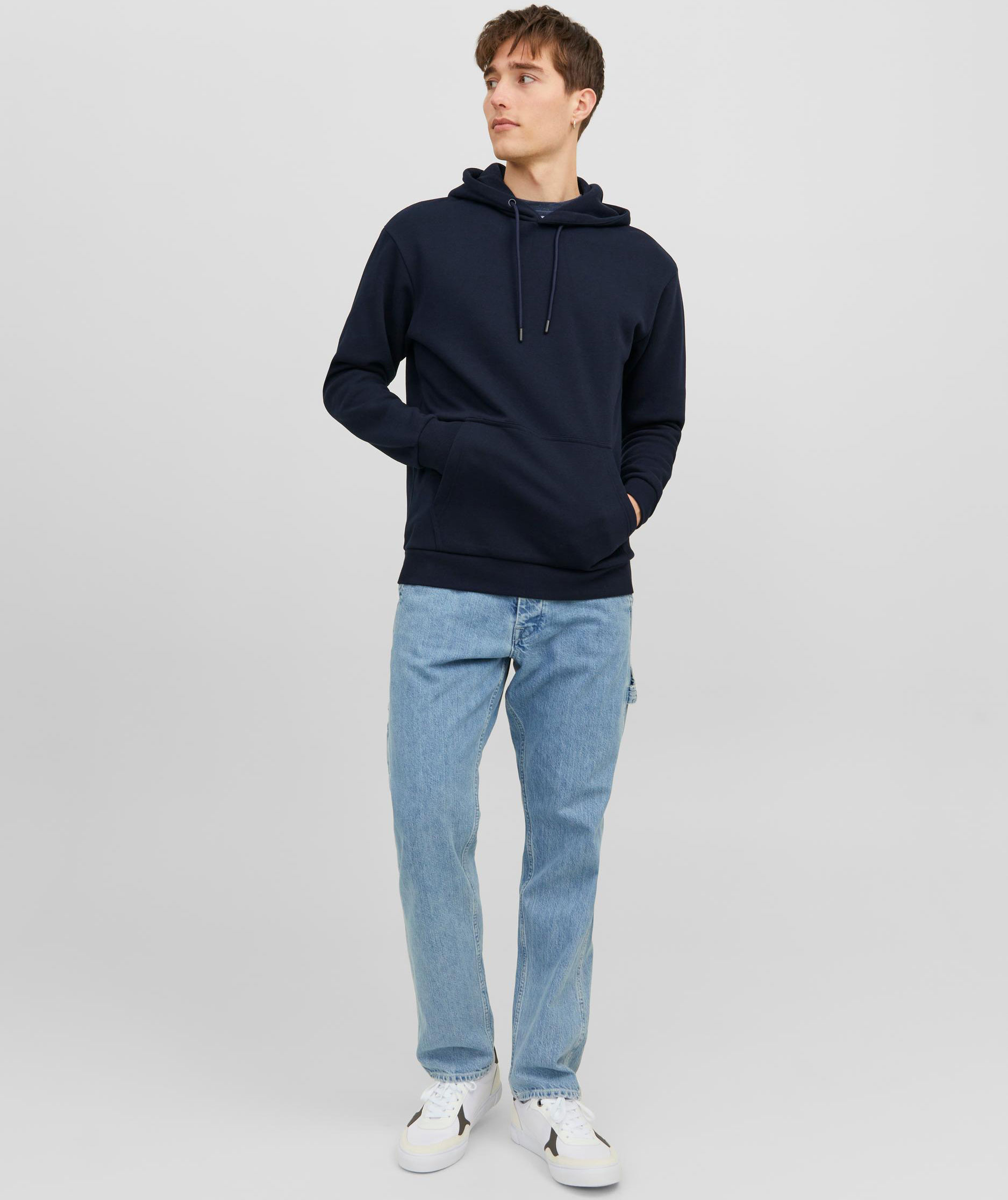 Jack & Jones JJEBRADLEY hoodie, Navy Blazer, large image number 5