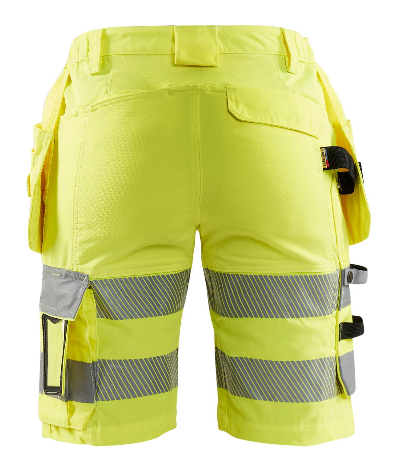 Bl&aring;kl&auml;der women's craftsman shorts, Hi-Vis Yellow, large image number 2