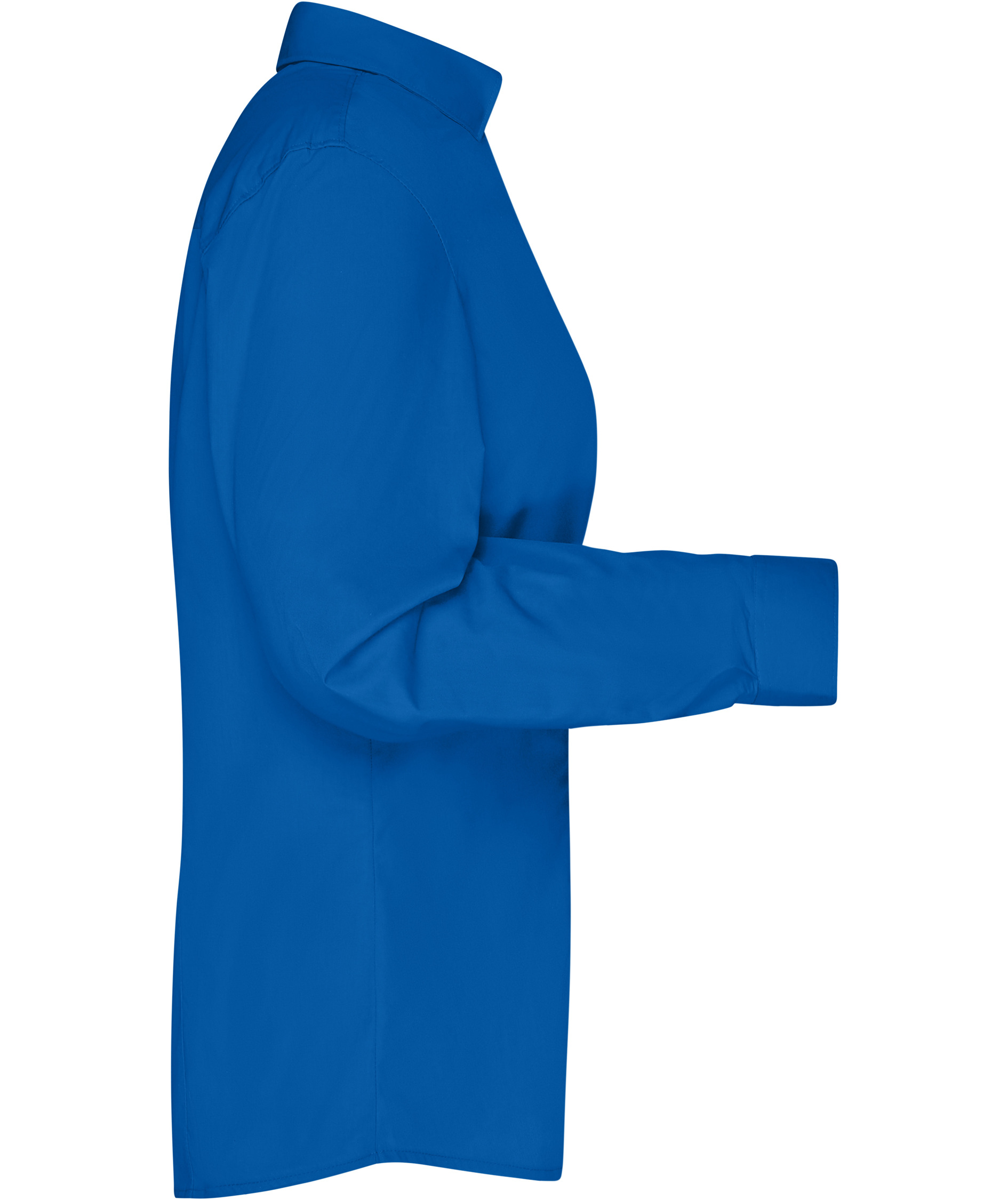 James & Nicholson modern fit dame skjorte, Kongebl&aring;, large image number 2