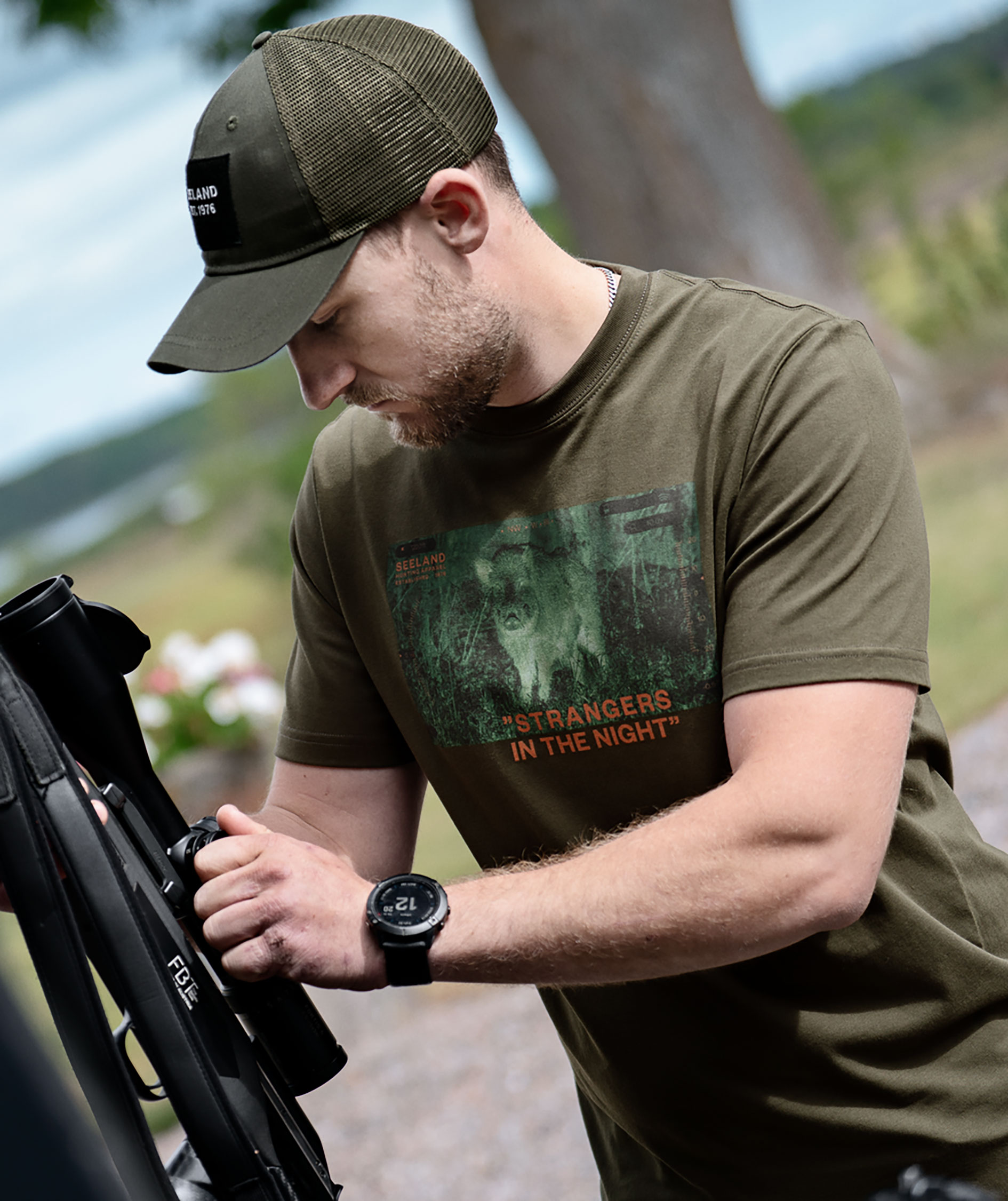 Seeland Nightvision T-shirt, Pine green, large image number 5