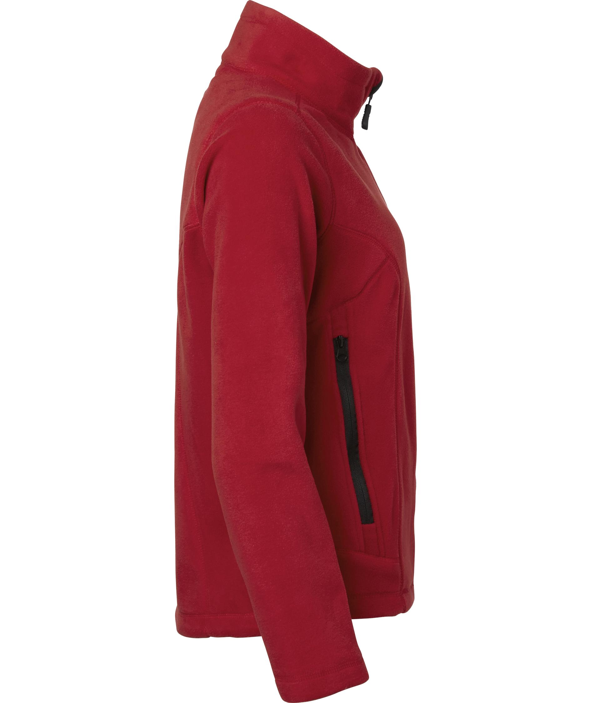 Top Swede Damen Fleecejacke 1642, Rot, large image number 2