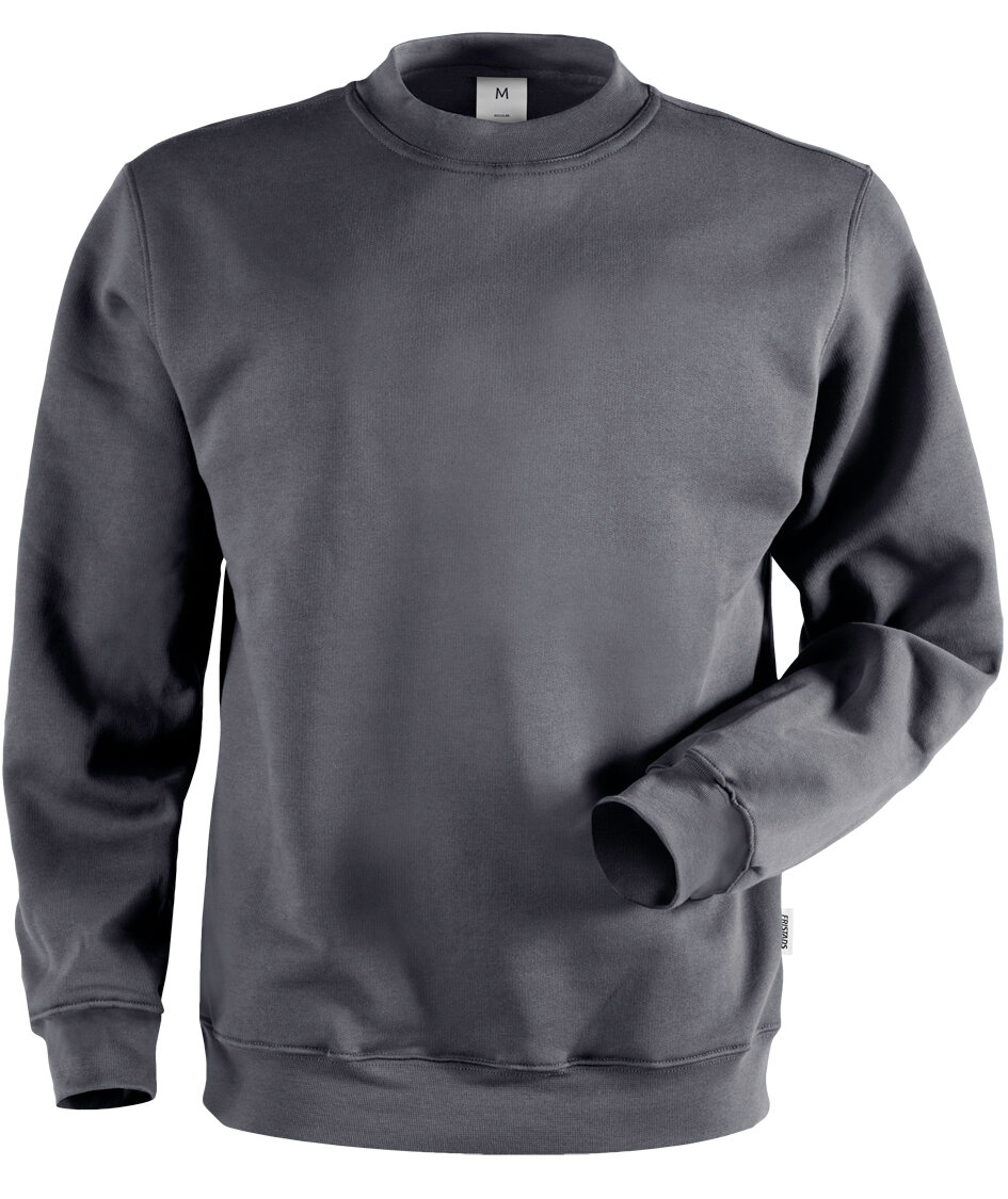 Fristads Green sweatshirt 7989 GOS, Dark Grey, Dark Grey, swatch