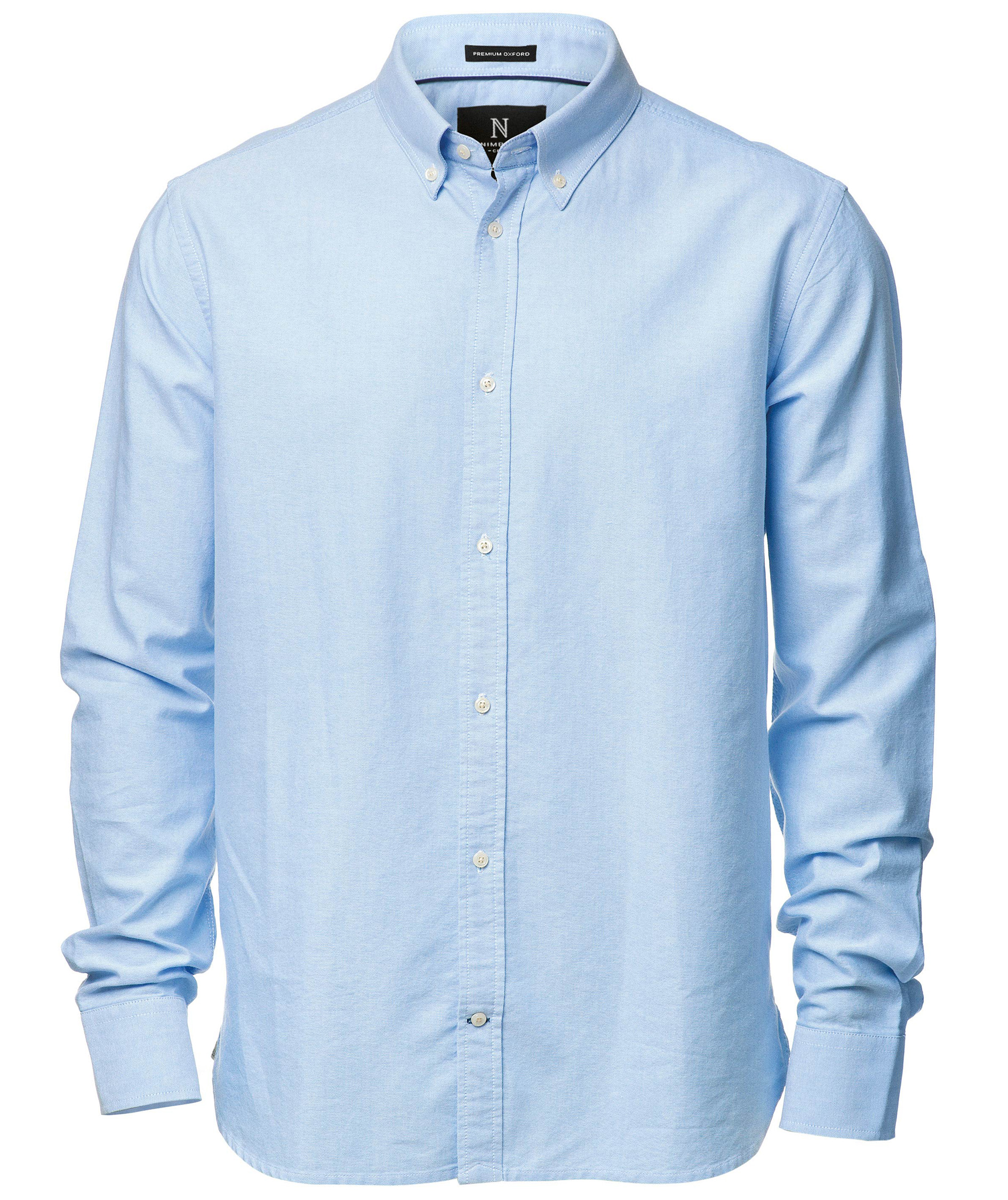 Nimbus Rochester Modern Fit Oxford skjorta, Ljus Bl&aring;, Ljus Bl&aring;, swatch