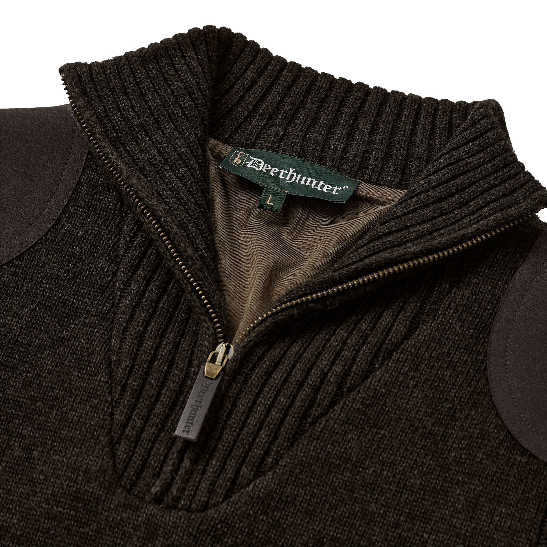 Deerhunter Finley Stormliner&reg; Halfzip Strickpullover, Ridgewood Melange, large image number 2
