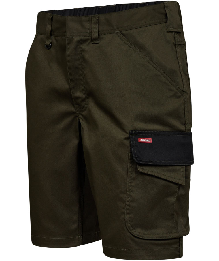 Engel Galaxy arbeidsshorts, Forest Green/Black, large image number 2