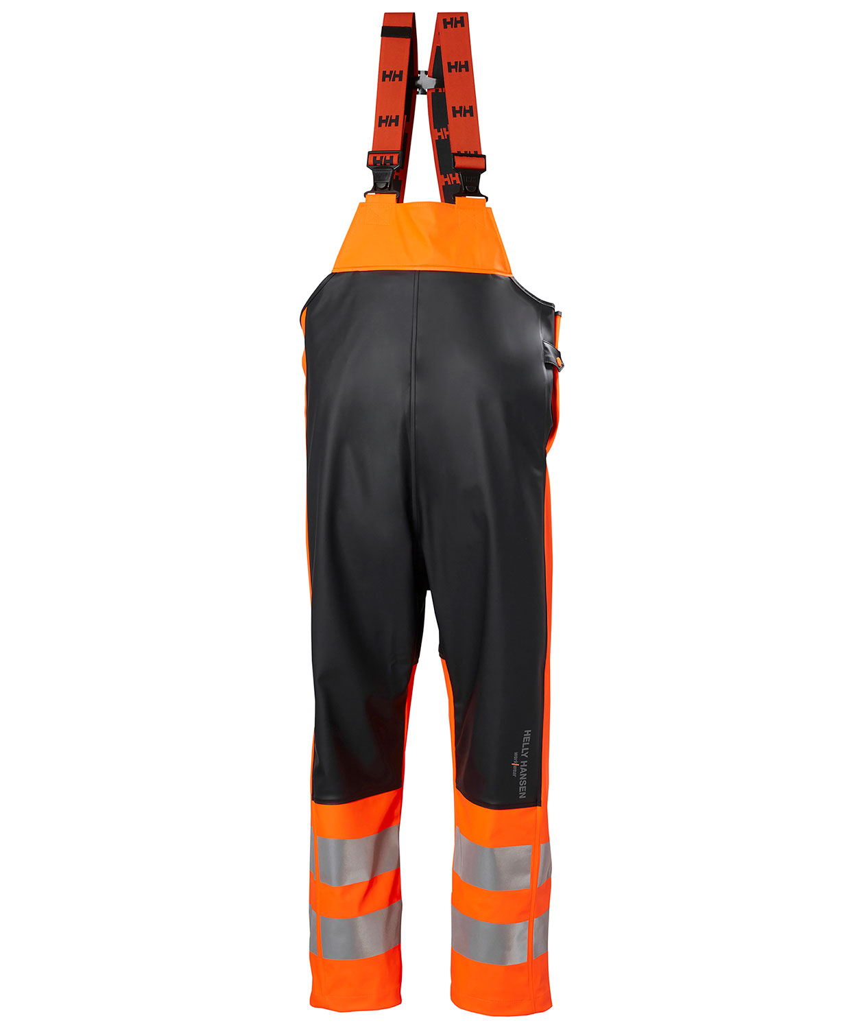 Helly Hansen Alna 2.0 regn selebukse, Ebony/Hi-Vis Oransje
