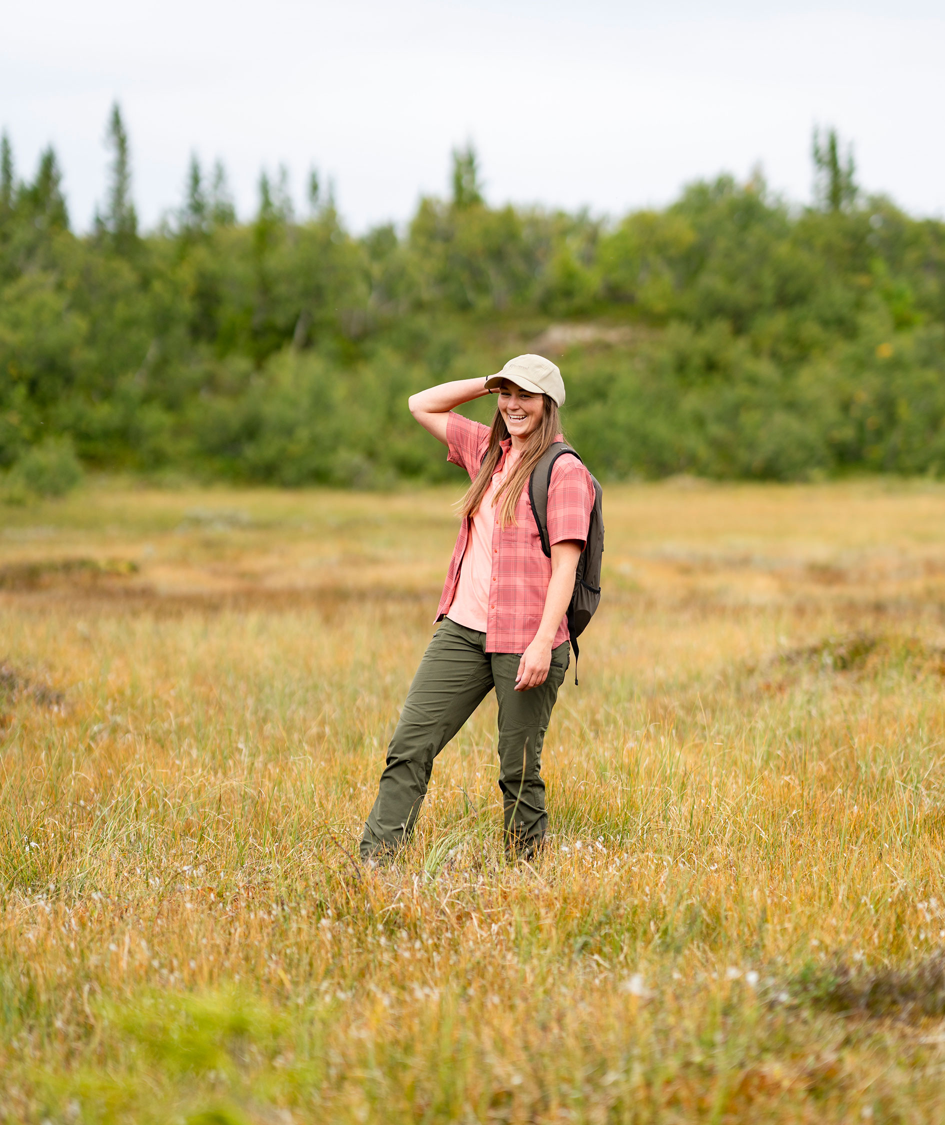 Pinewood Abisko Trekking kort&aelig;rmet dameskjorte