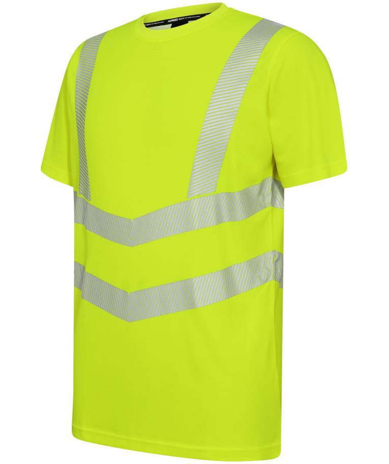 Engel Safety T-shirt, Hi-Vis&nbsp;Gul, large image number 2