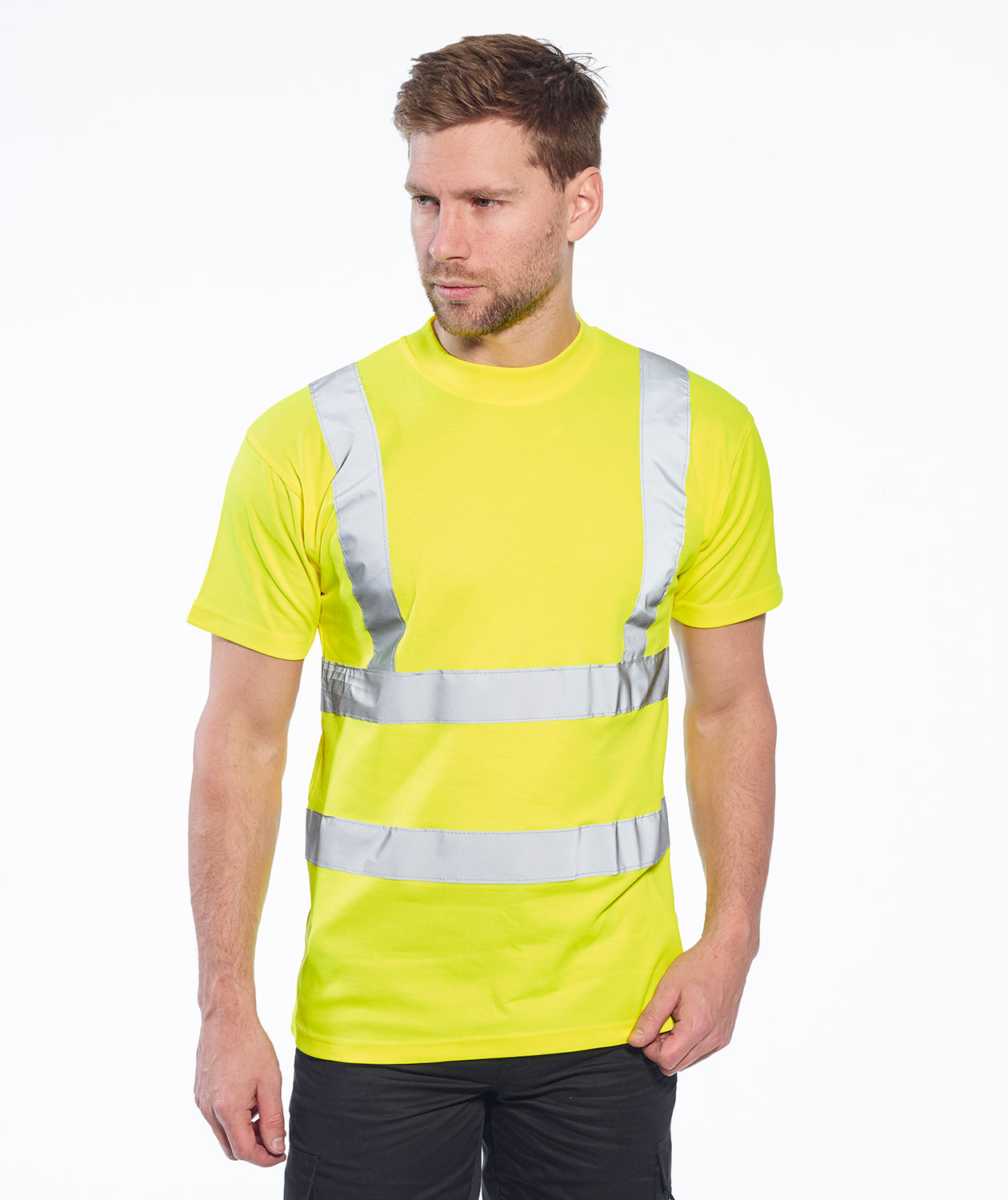Portwest T-Shirt, Hi-Vis Gelb