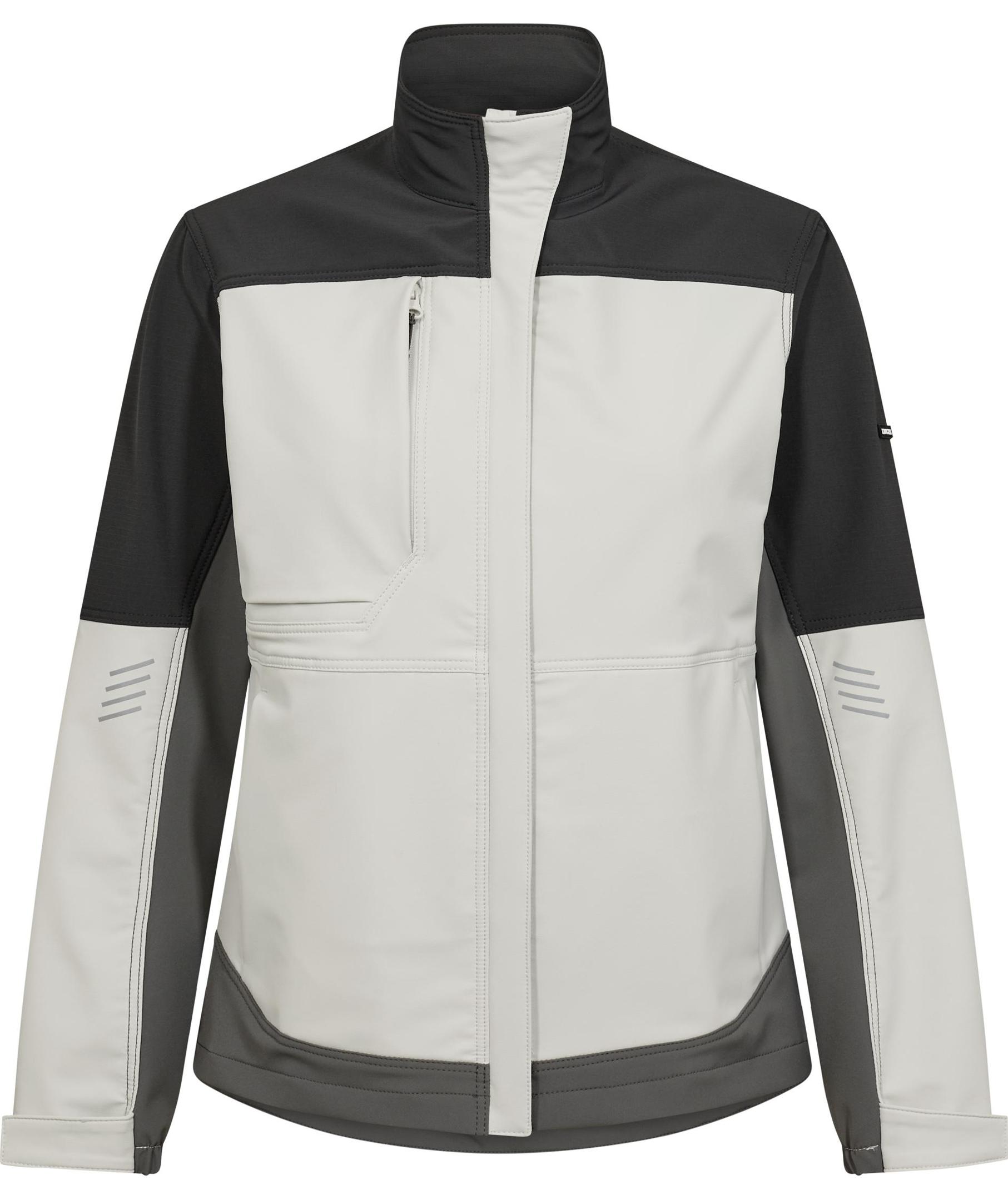 Engel Entire Damen Arbeitsjacke full stretch, Bone White/Anthracite Grey, large image number 0