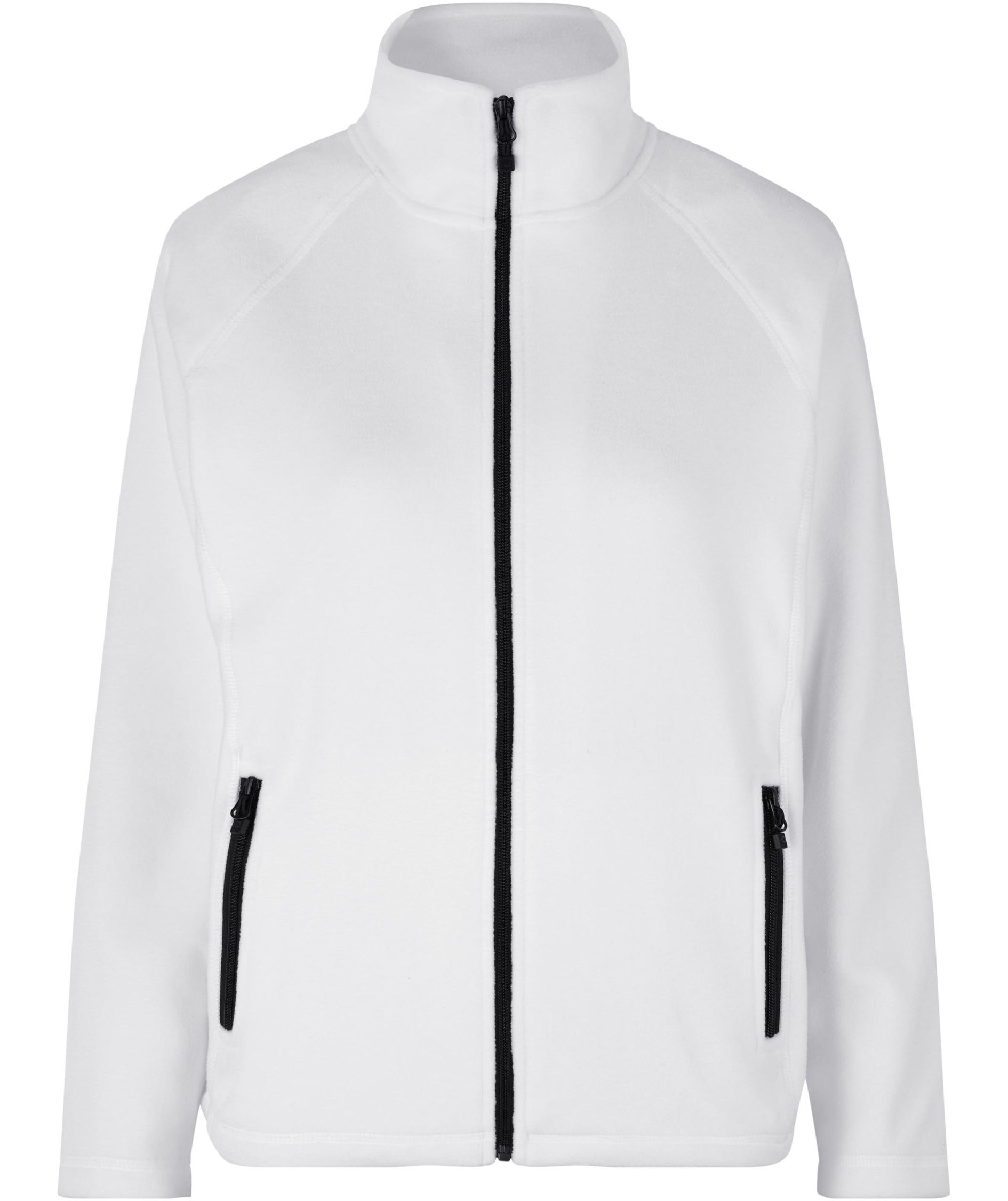 ID Microfleece Damen Strickjacke, Wei&szlig;, Wei&szlig;, swatch