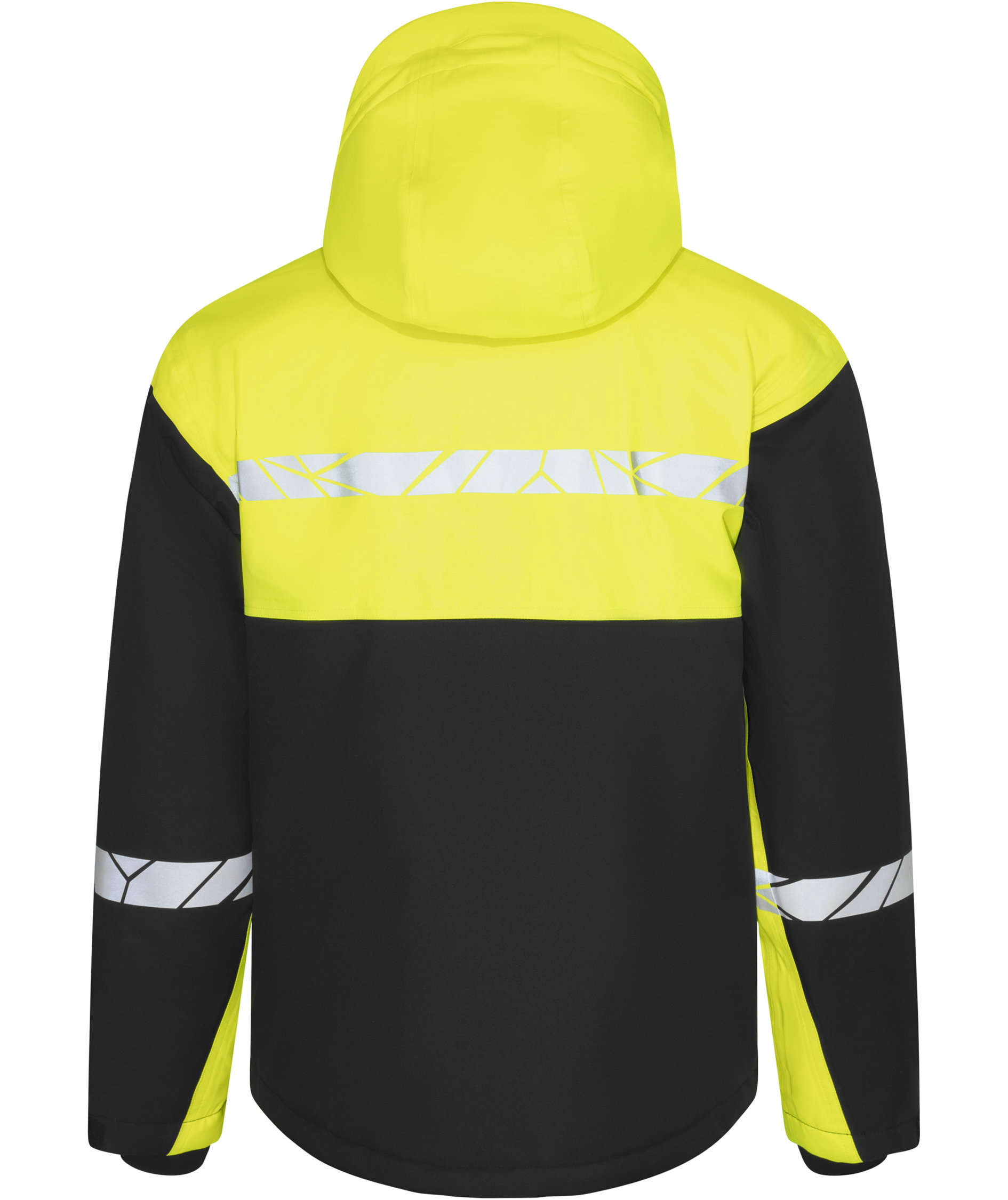 ProJob foret softshelljakke 7413, Svart/Gul, large image number 2