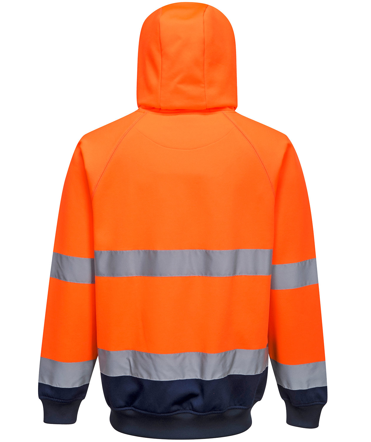 Portwest Sweatshirt, Hi-vis Orange/Marine