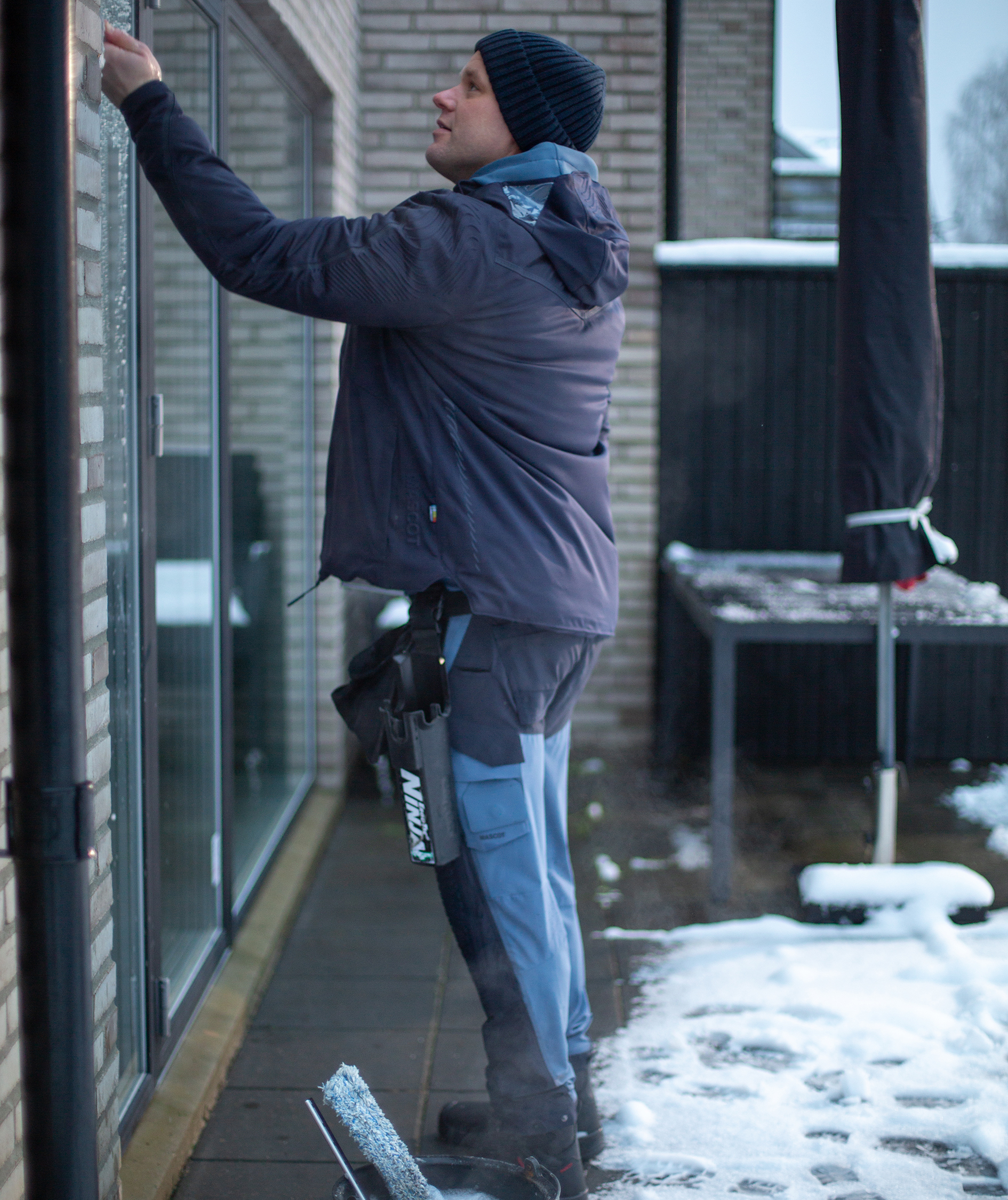 Mascot Customized vinterjakke full stretch, M&oslash;rk Marine, large image number 8