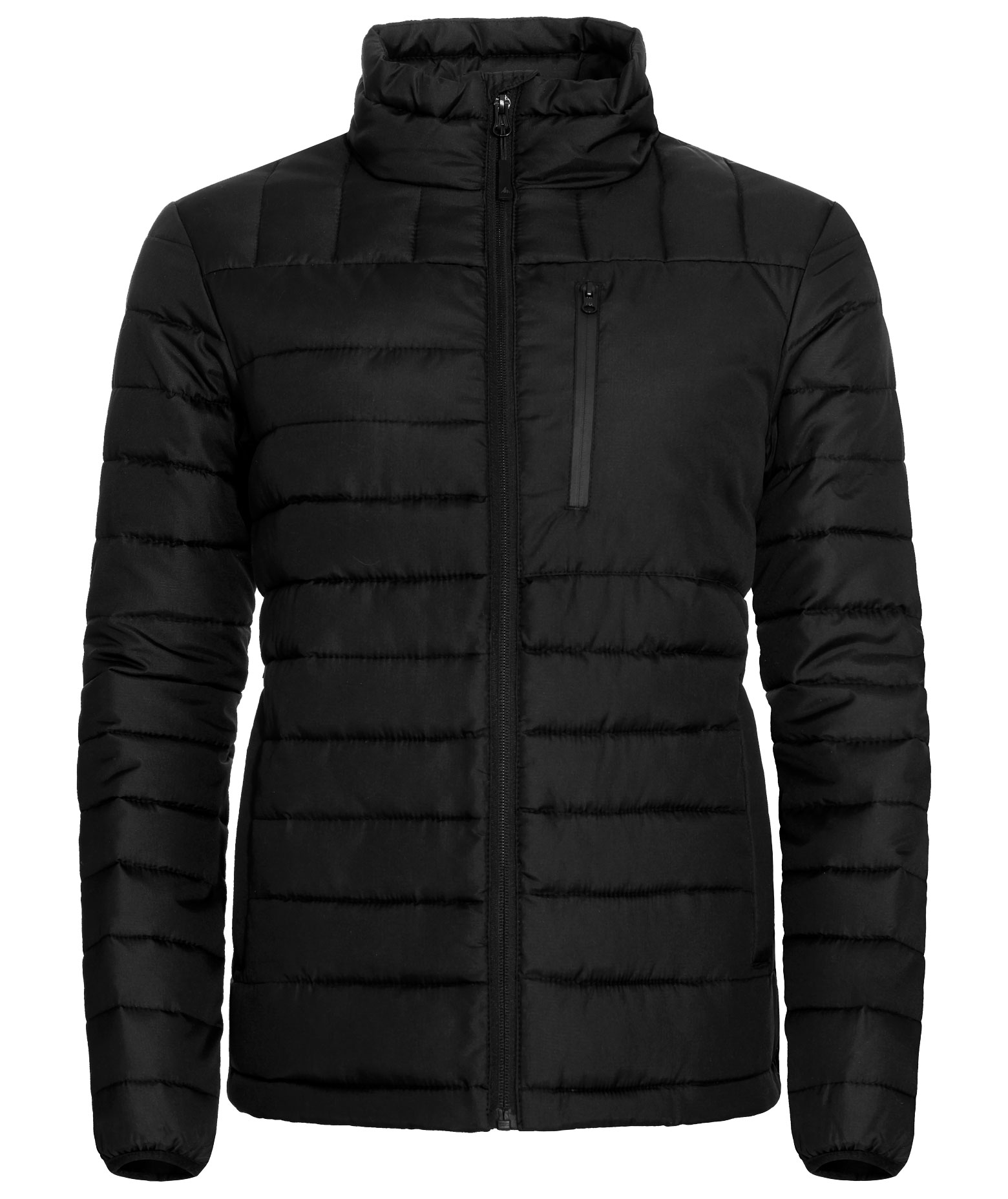 Matterhorn Haddow women's quilted jacket, Black, Black, swatch
