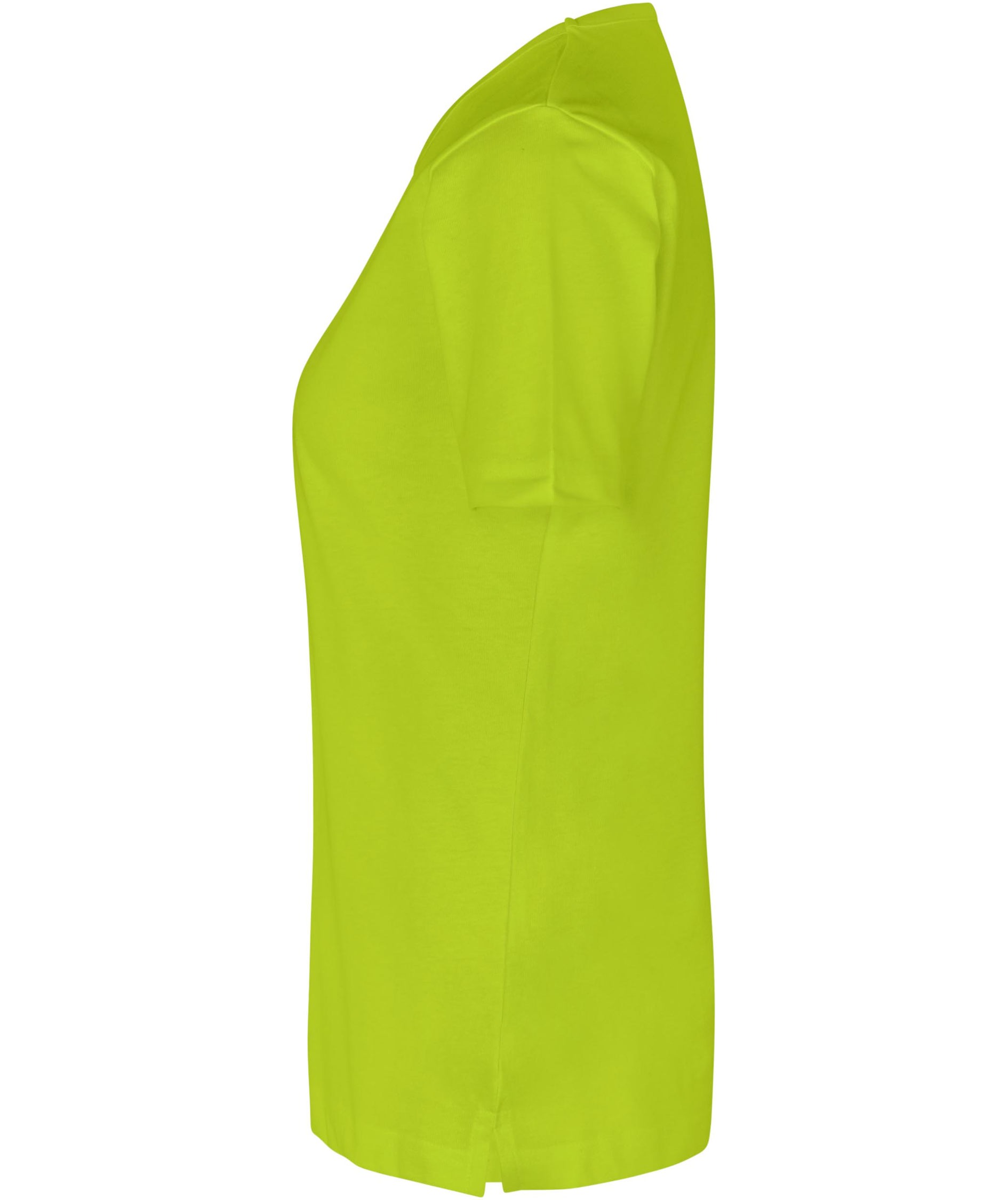 ID PRO Wear dame T-shirt, Limegr&oslash;n, large image number 2