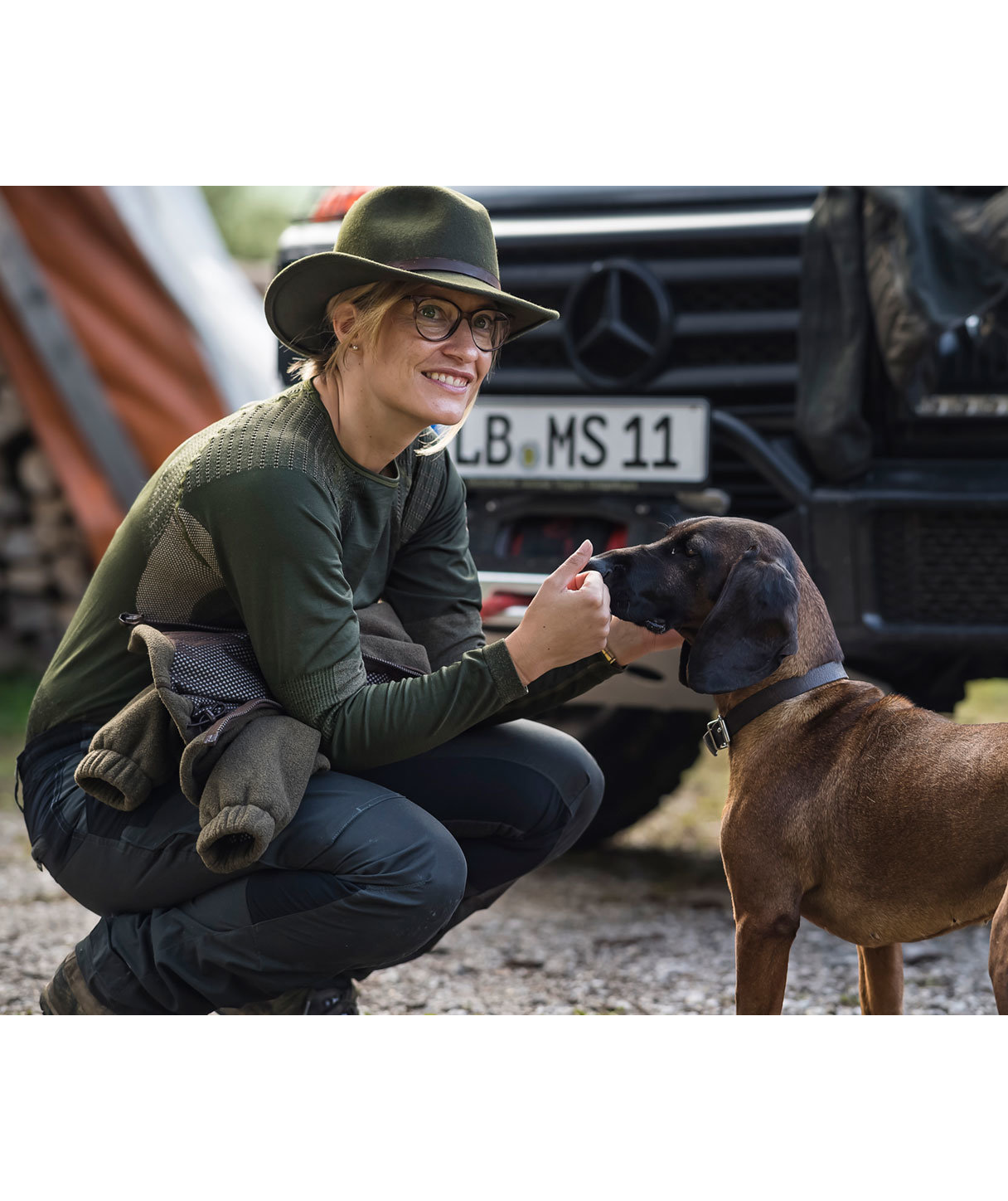 Deerhunter Lady Ann byxor dam, Black Ink, large image number 2