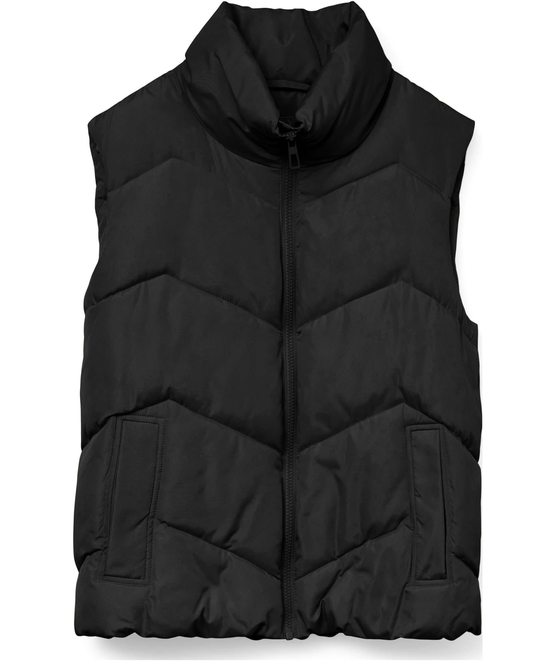 Vero Moda VMLIGAEVA vadderad v&auml;st, Black