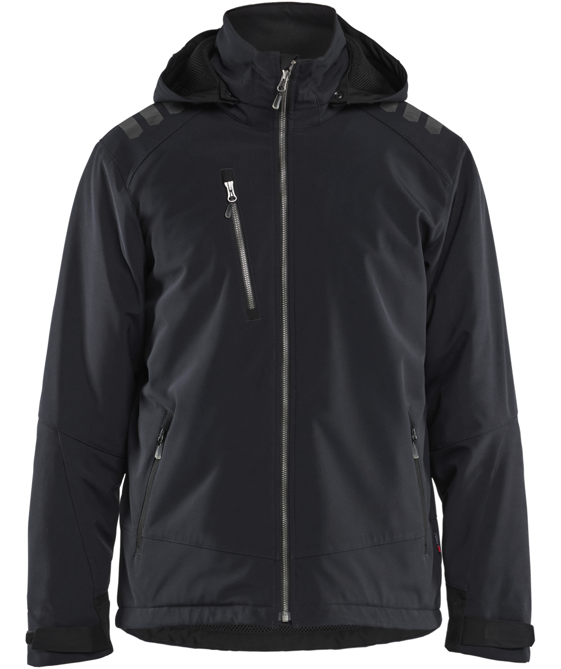 Bl&aring;kl&auml;der letforet softshelljakke