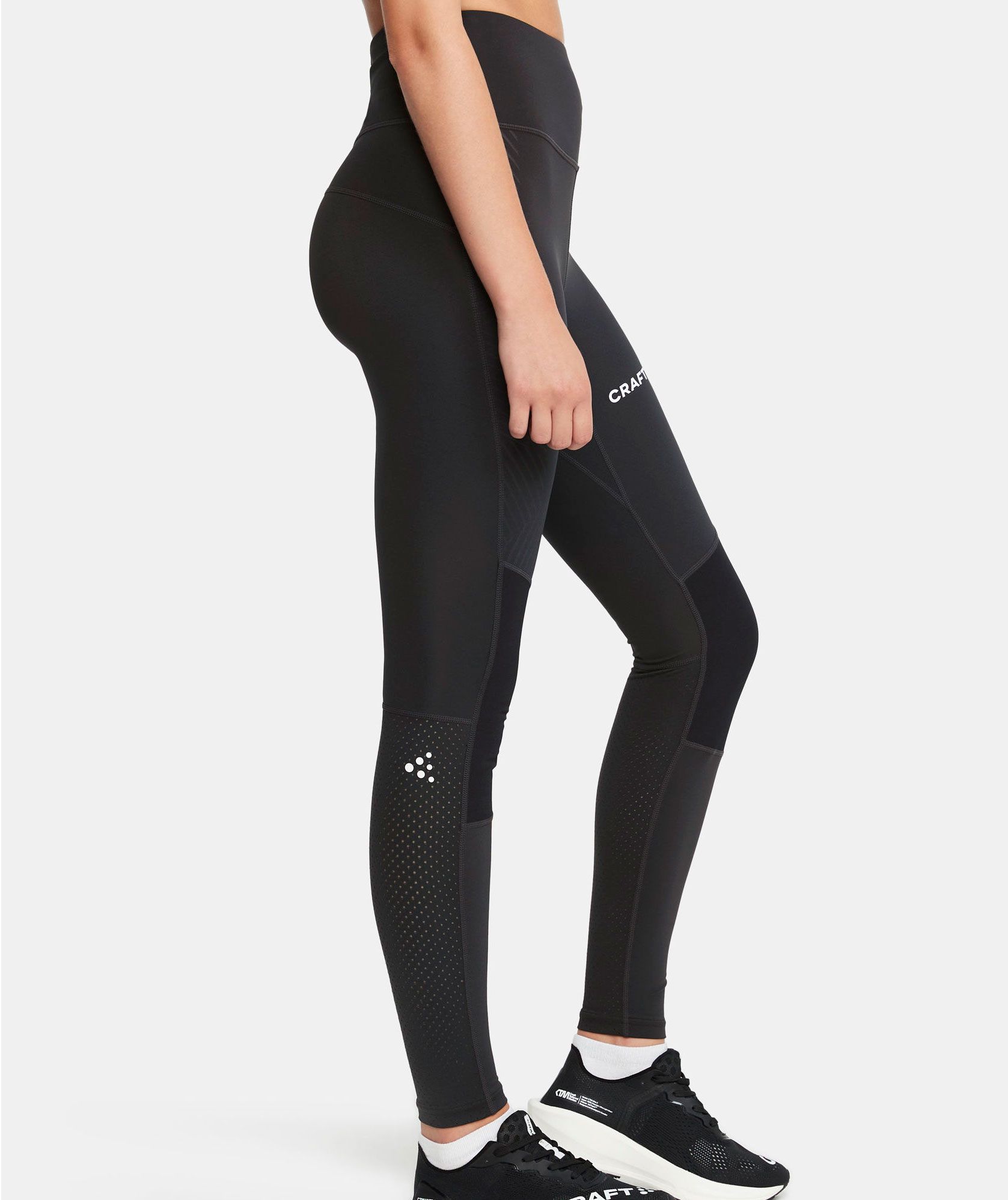 Craft Extend Force women's tights, Black, large image number 3