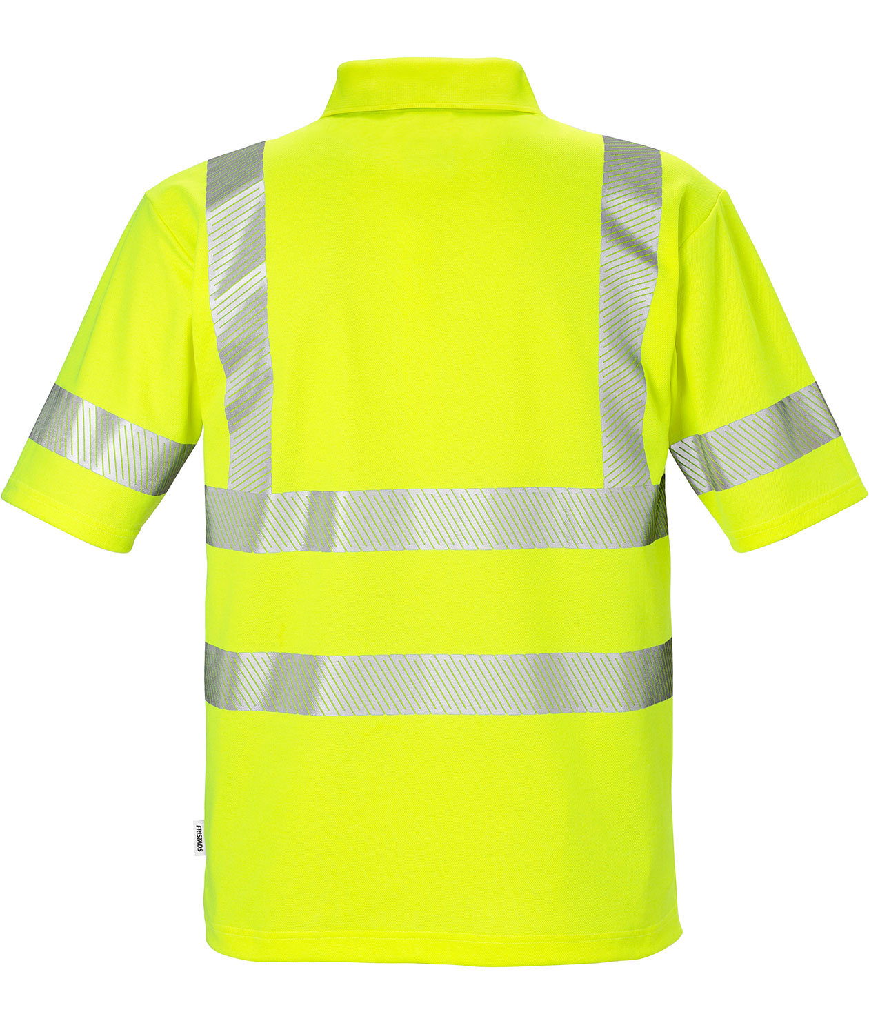 Fristads polo T-skjorte 7406, Hi-Vis&nbsp;Gul, large image number 1