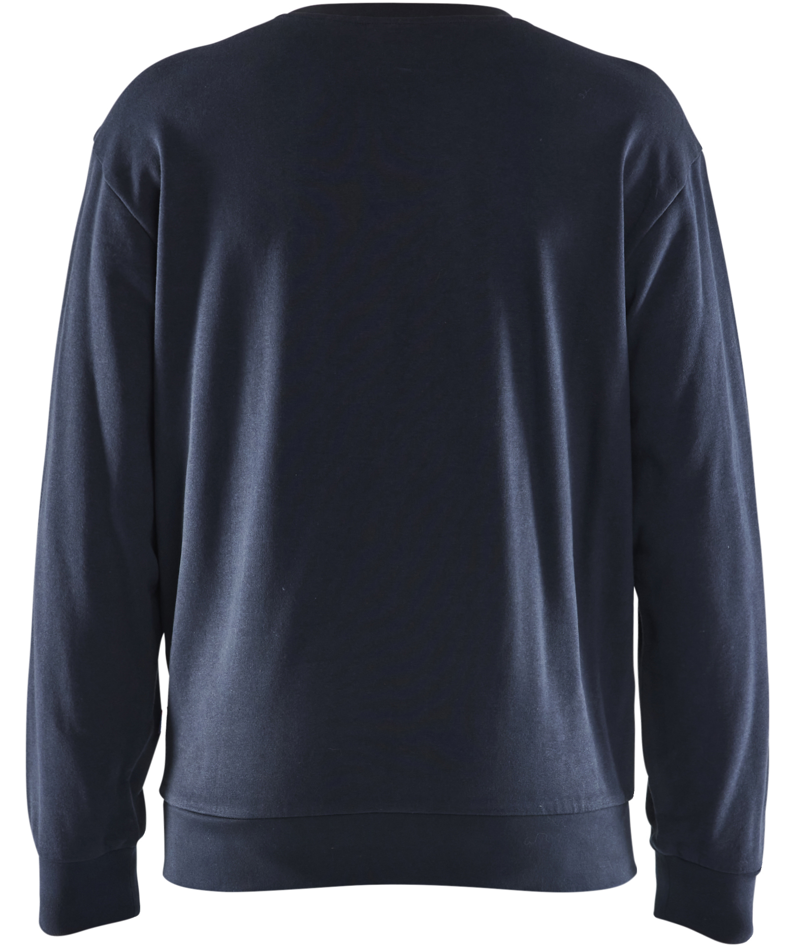 Bl&aring;kl&auml;der sweatshirt, Dark Marine/Hi-Vis Yellow