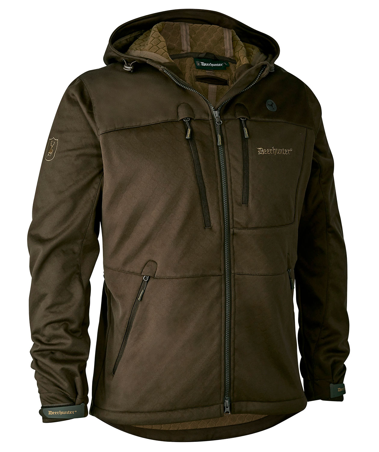 Deerhunter Excape softshell jagtjakke, Art green, large image number 0