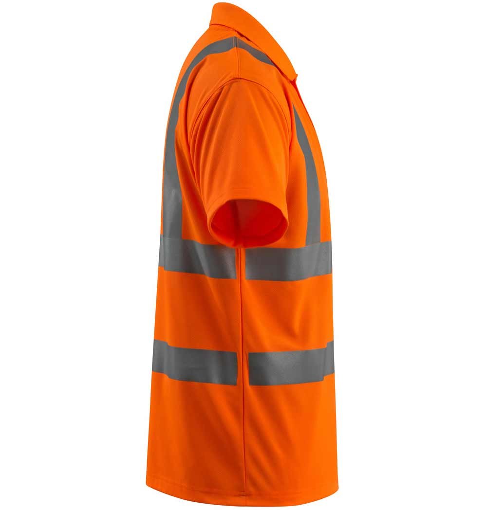 Mascot Safe Light Bowen polo T-skjorte, Hi-vis Orange, large image number 3