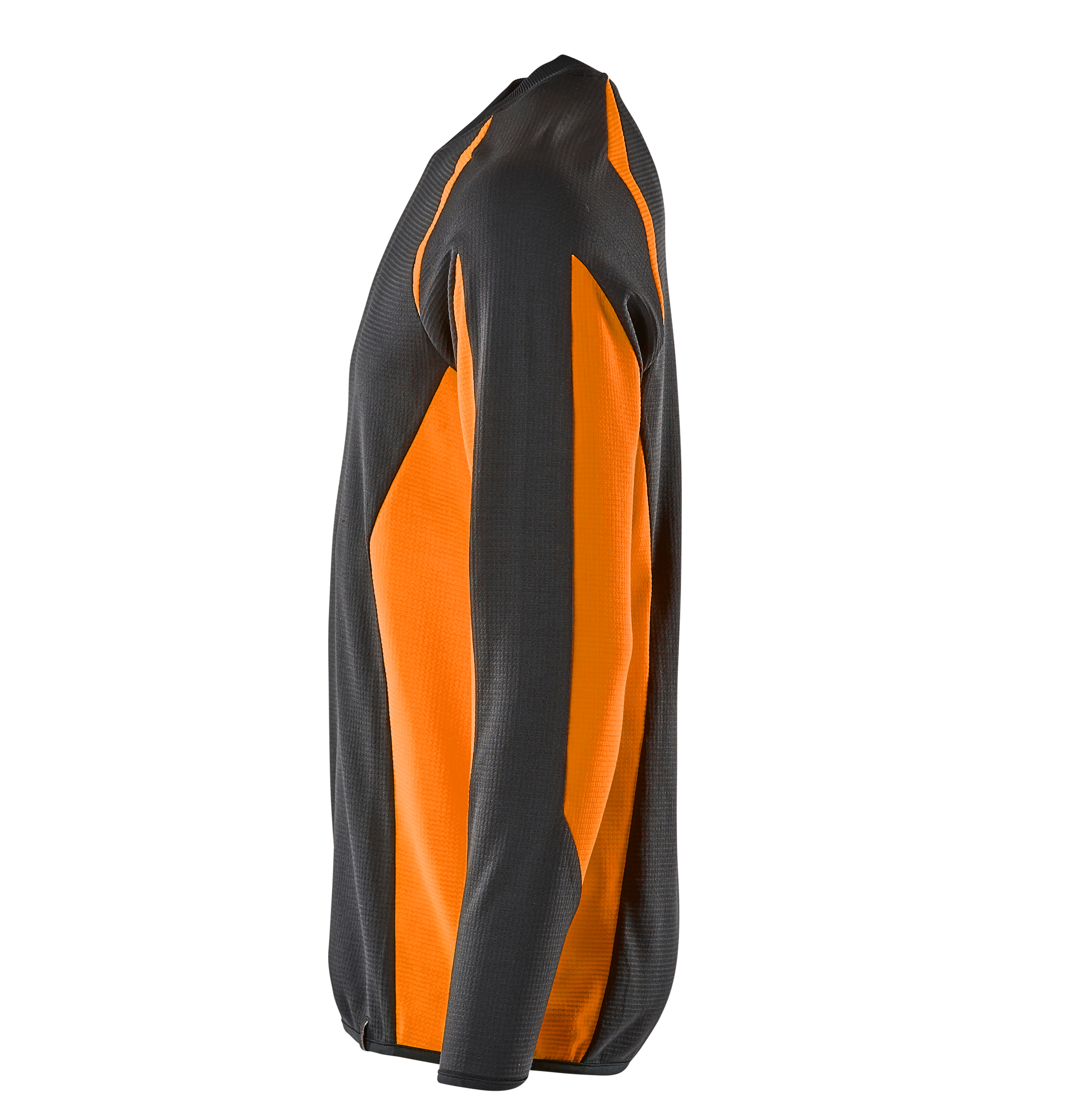 Mascot Accelerate Safe collegegenser, M&oslash;rk Marine/Hi-Vis Oransje, large image number 3