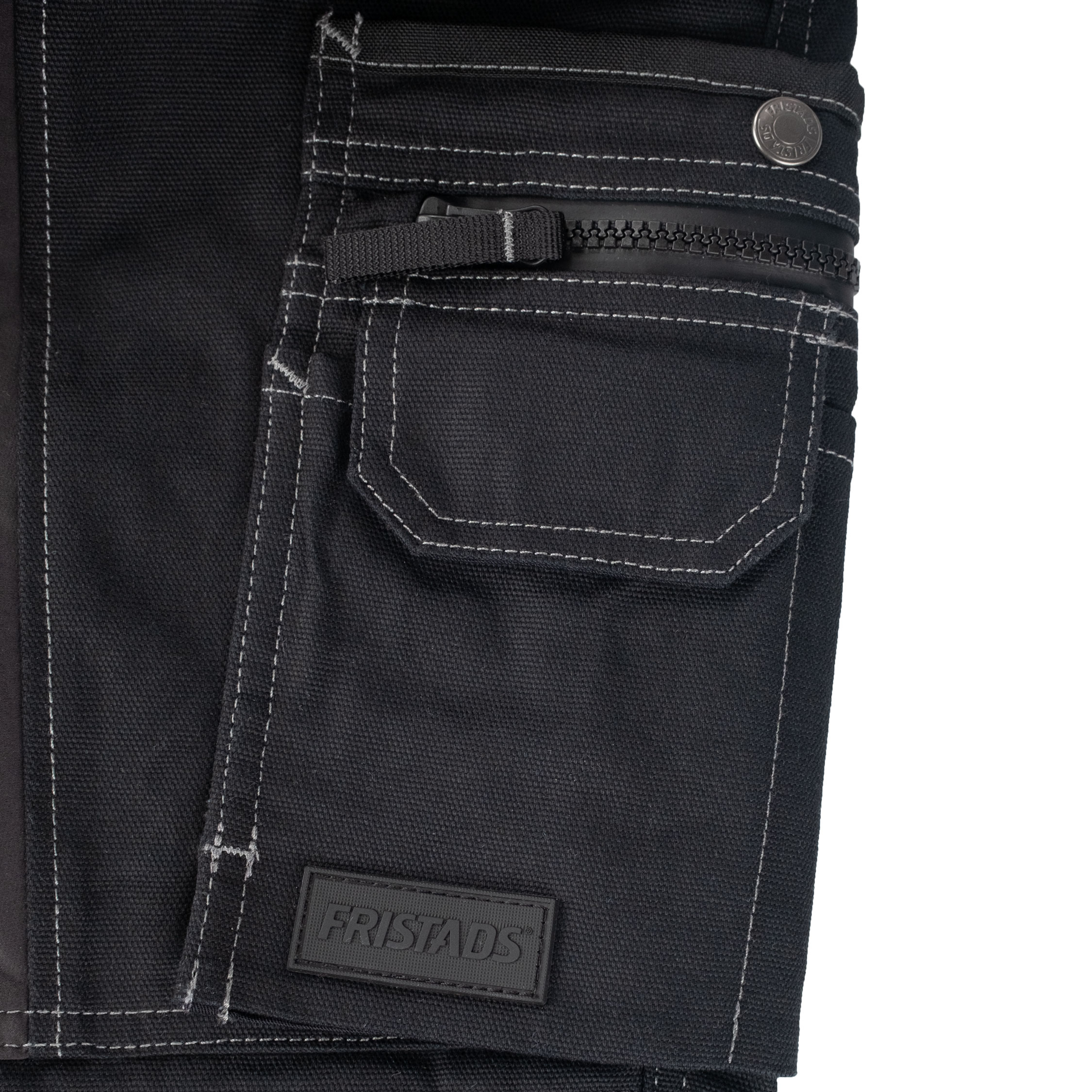 Fristads Gen Y stretch h&aring;ndv&aelig;rkerbukser 2530 CYD, Sort, large image number 7