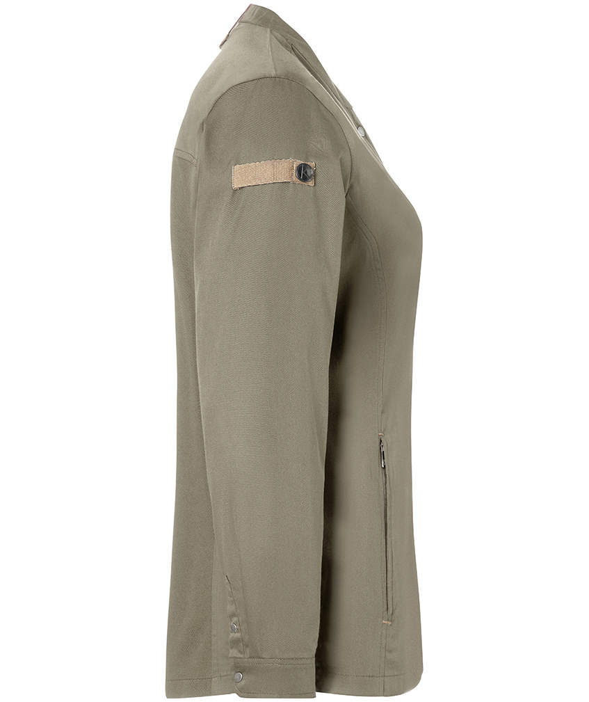 Karlowsky Green-Generation dame kokkejakke, sage, large image number 4