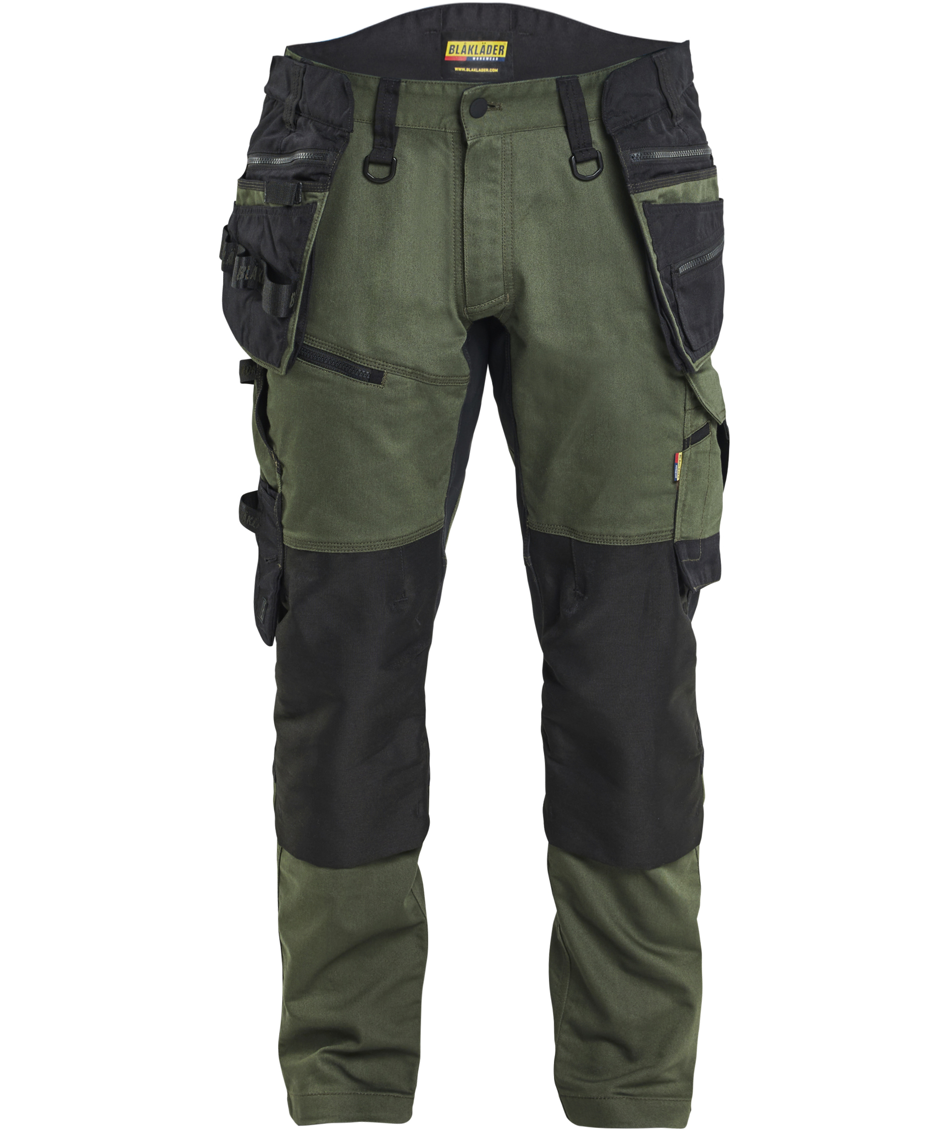 Bl&aring;kl&auml;der Striker h&aring;ndv&aelig;rkerbukser, Skovgr&oslash;n/sort, Skovgr&oslash;n/sort, swatch