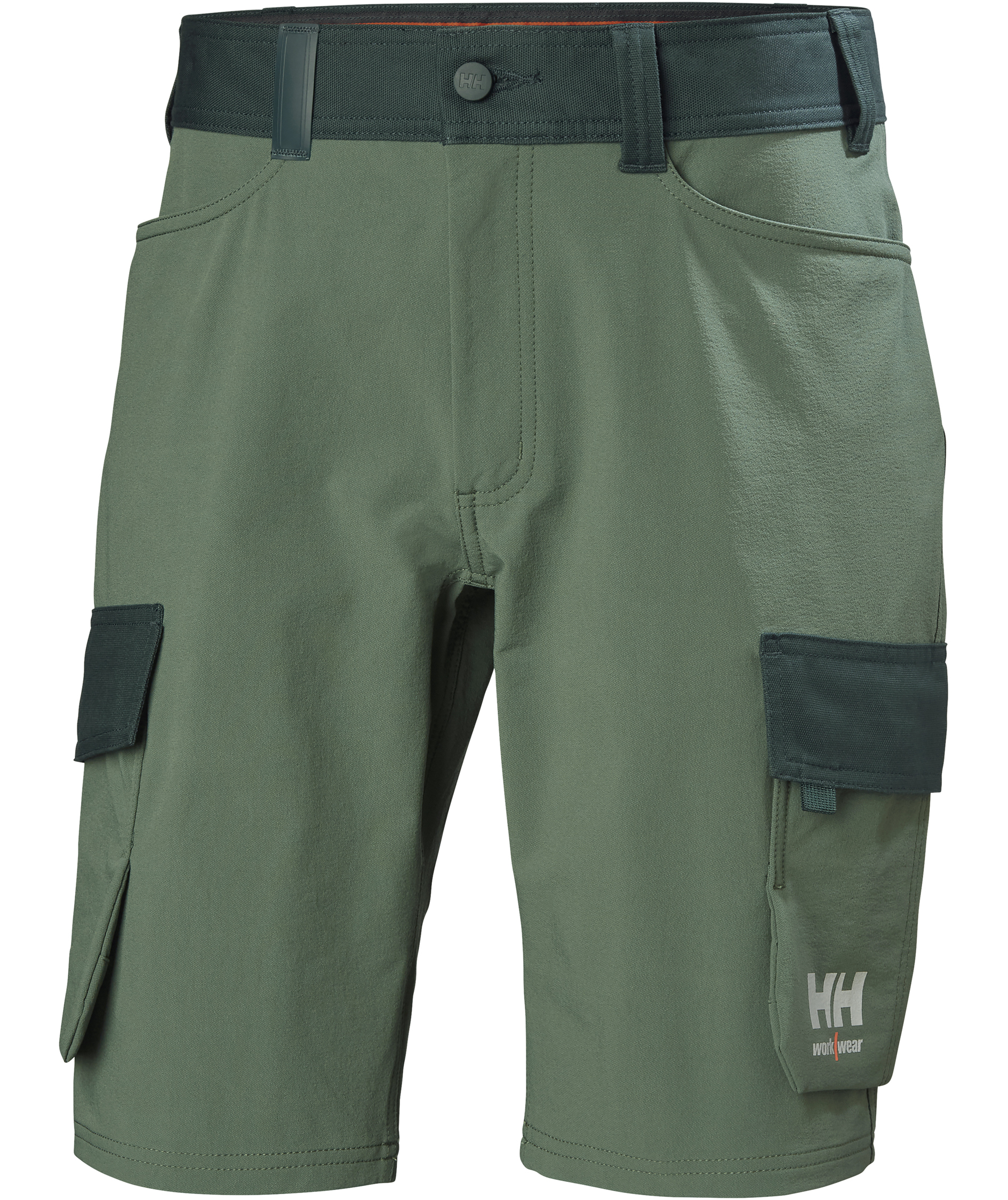 Helly Hansen Oxford 4X Connect&trade; cargoshorts full stretch, Spruce/Darkest Spruce