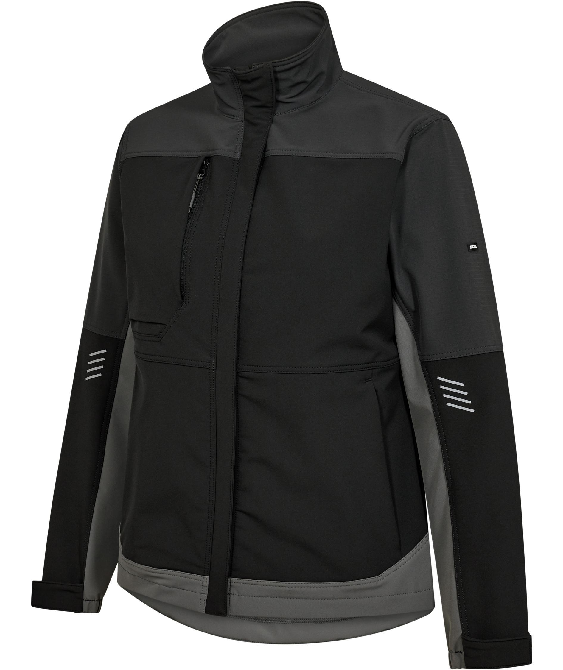 Engel Entire dame arbejdsjakke full stretch, Black/Anthracite Grey, large image number 5