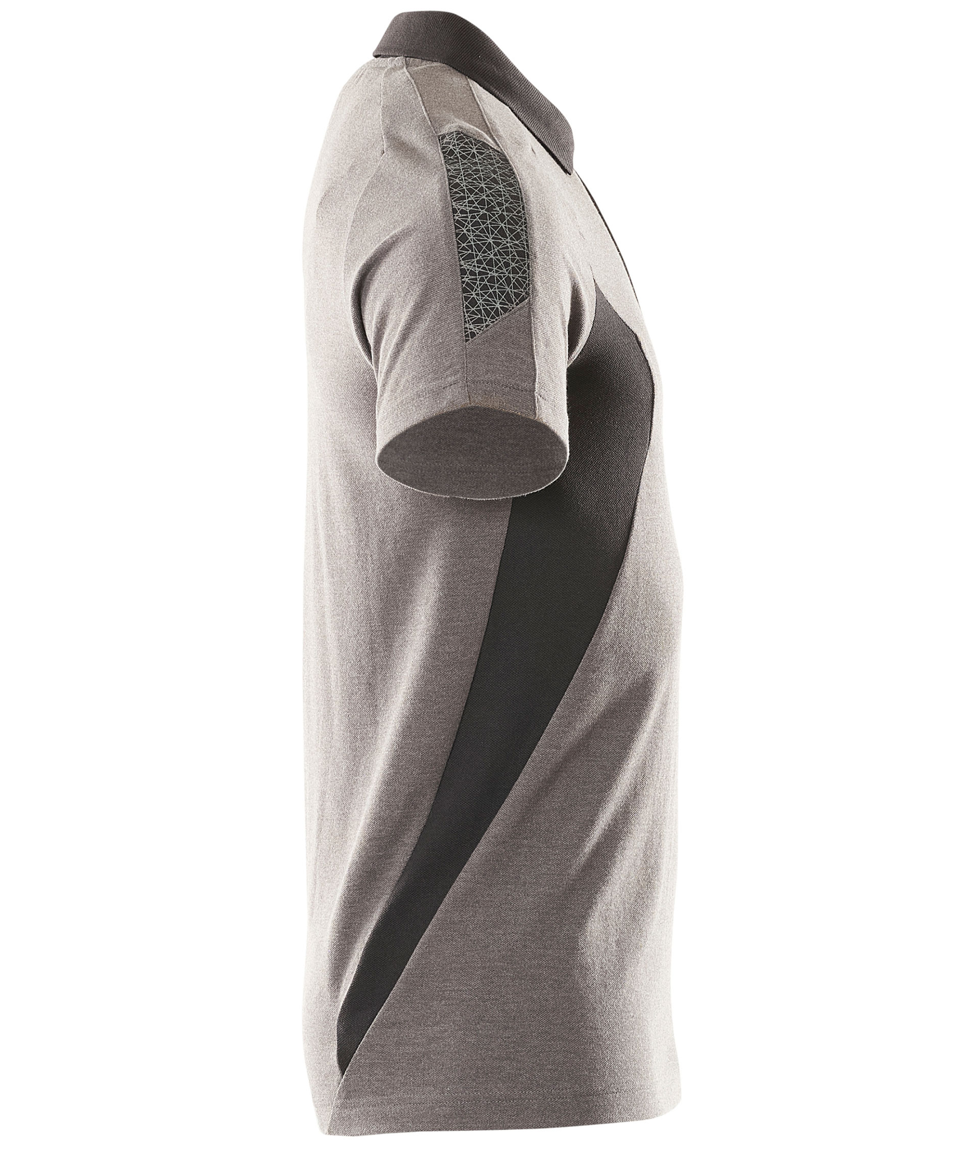 Mascot Accelerate polo T-skjorte, M&oslash;rk Antrasitt/Svart, large image number 2