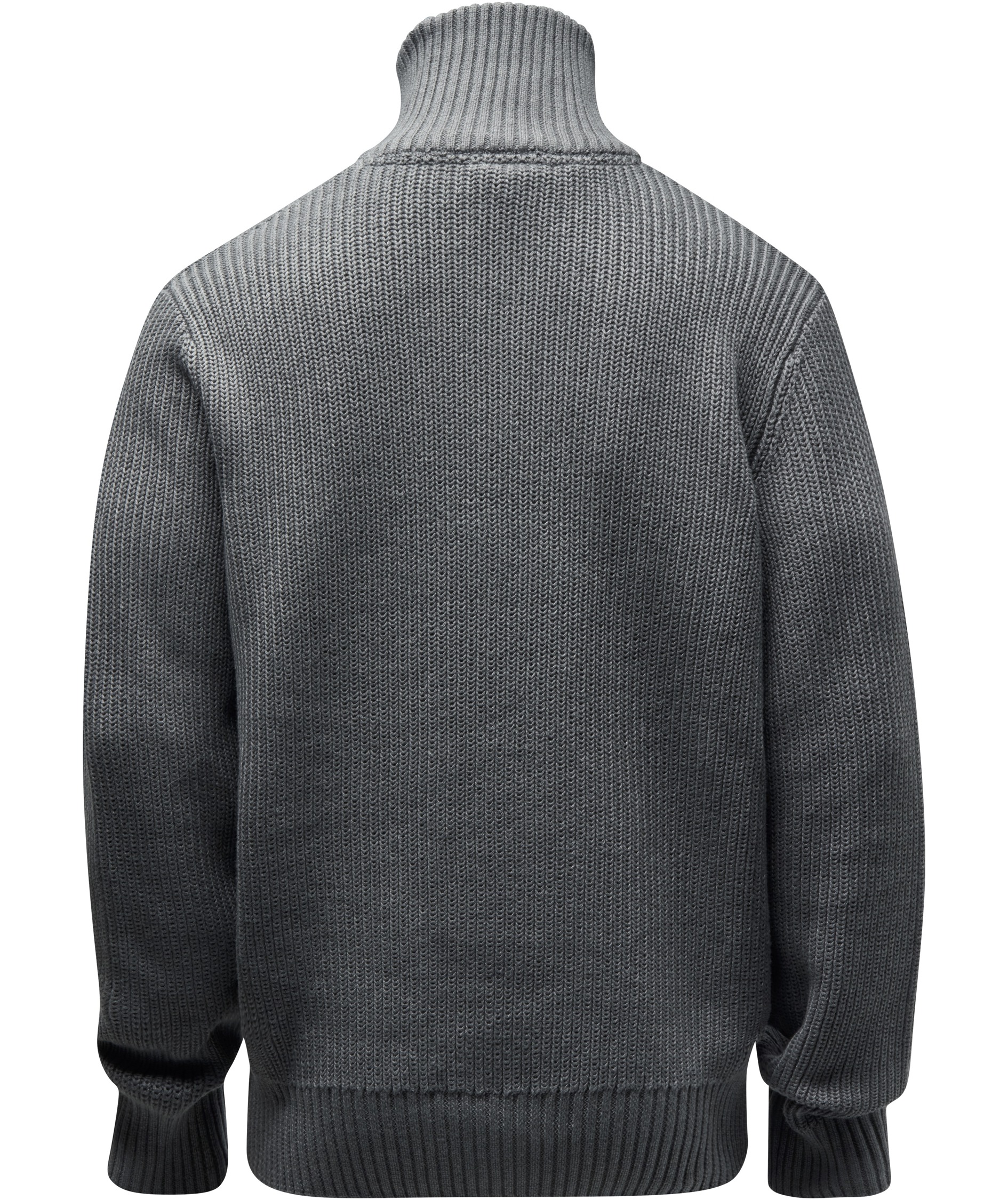 Pinewood Philip strik half zip, Dark Grey Melange, large image number 2