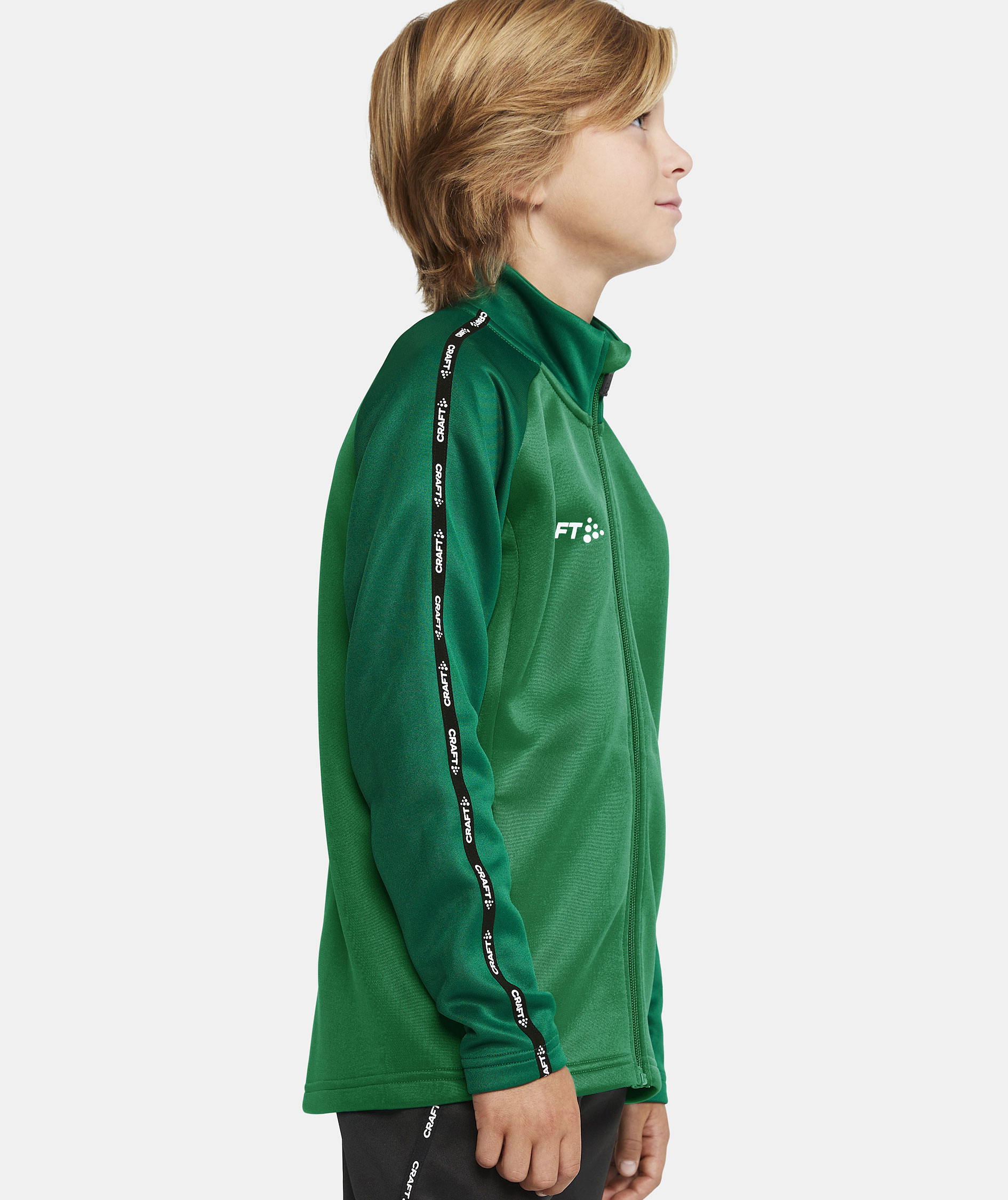 Craft Squad 2.0 cardigan till barn, Team Green-Ivy, large image number 6