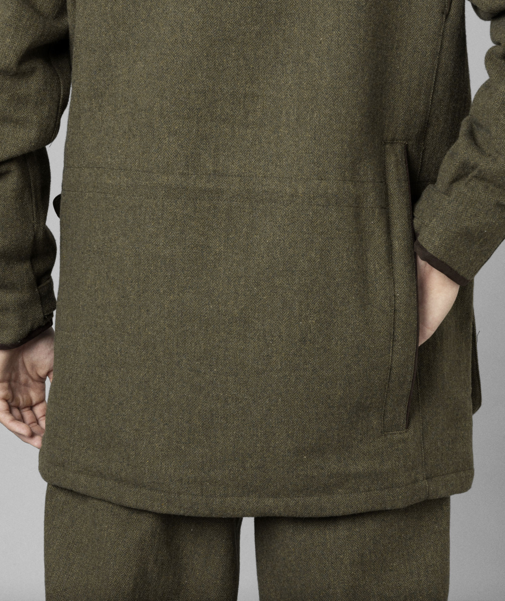 Seeland Hillside parka with wool, Moss green, large image number 9