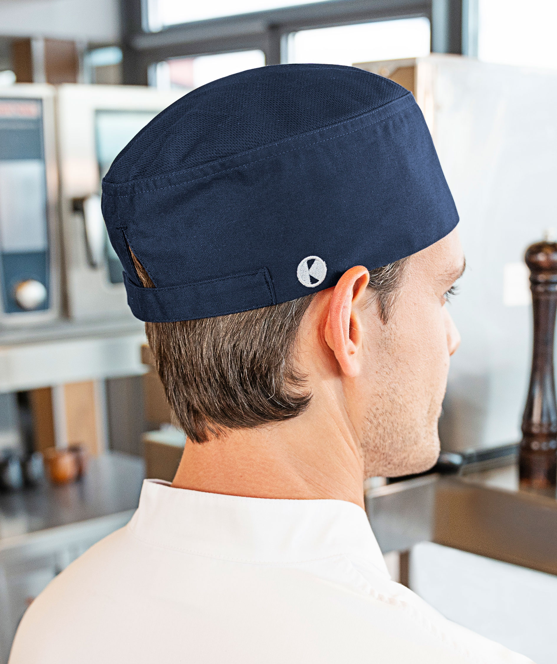 Karlowsky chef&rsquo;s toque, Navy, Navy, large image number 4