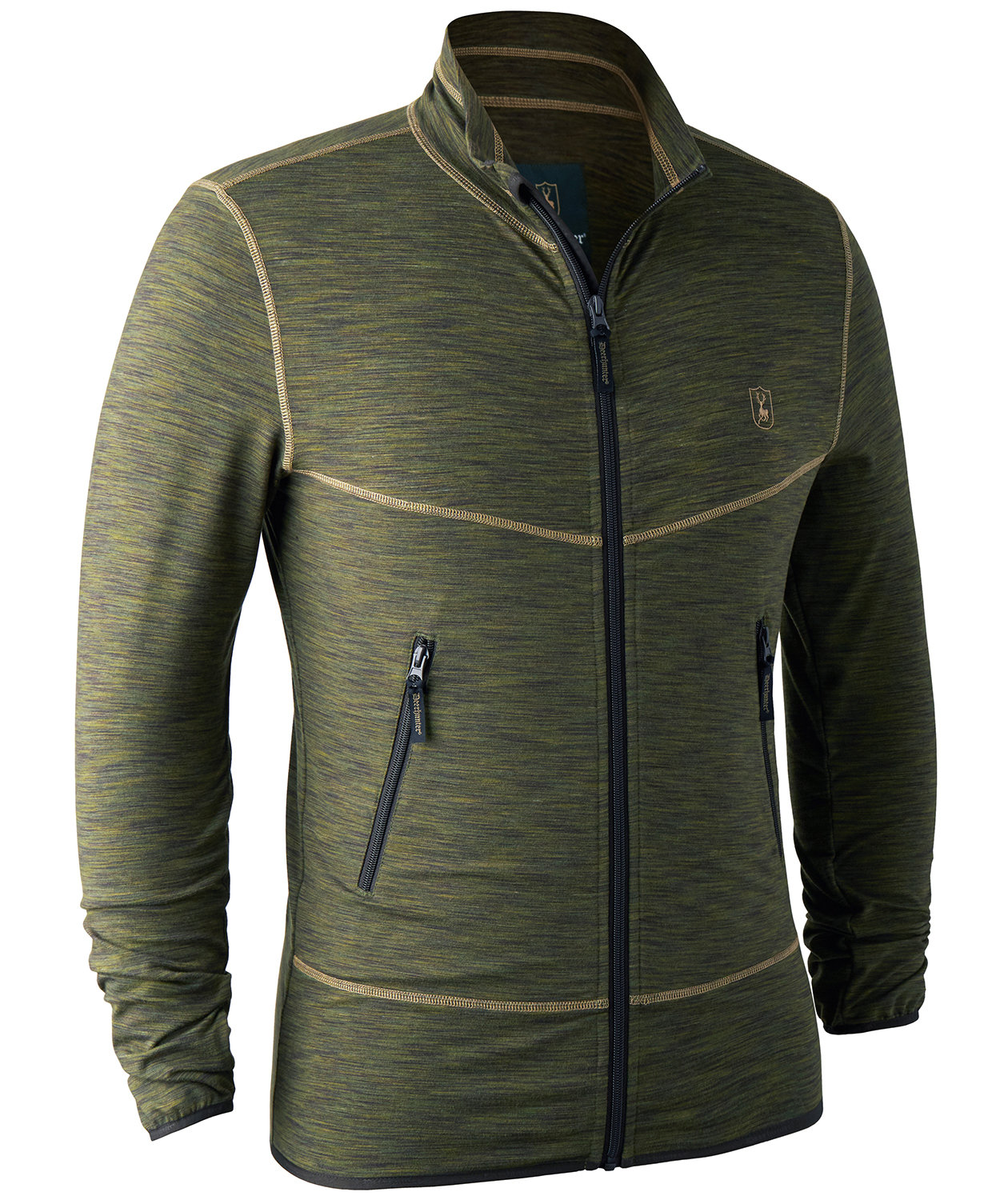 Deerhunter Norden Insulated fleecetr&oslash;je, Green Melange