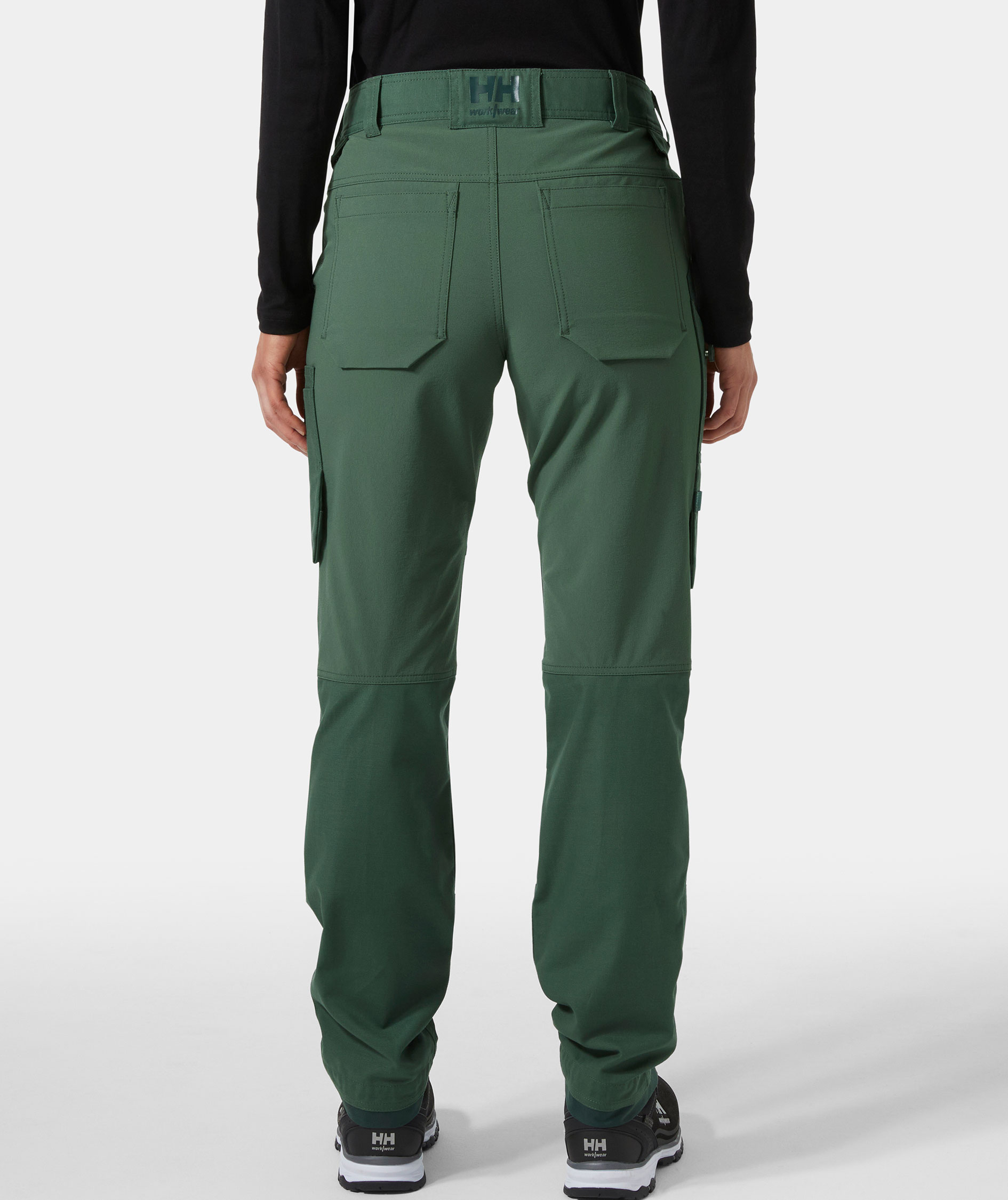 Helly Hansen Oxford 4X Connect&trade; women's work trousers full stretch, Spruce/Darkest Spruce, large image number 3