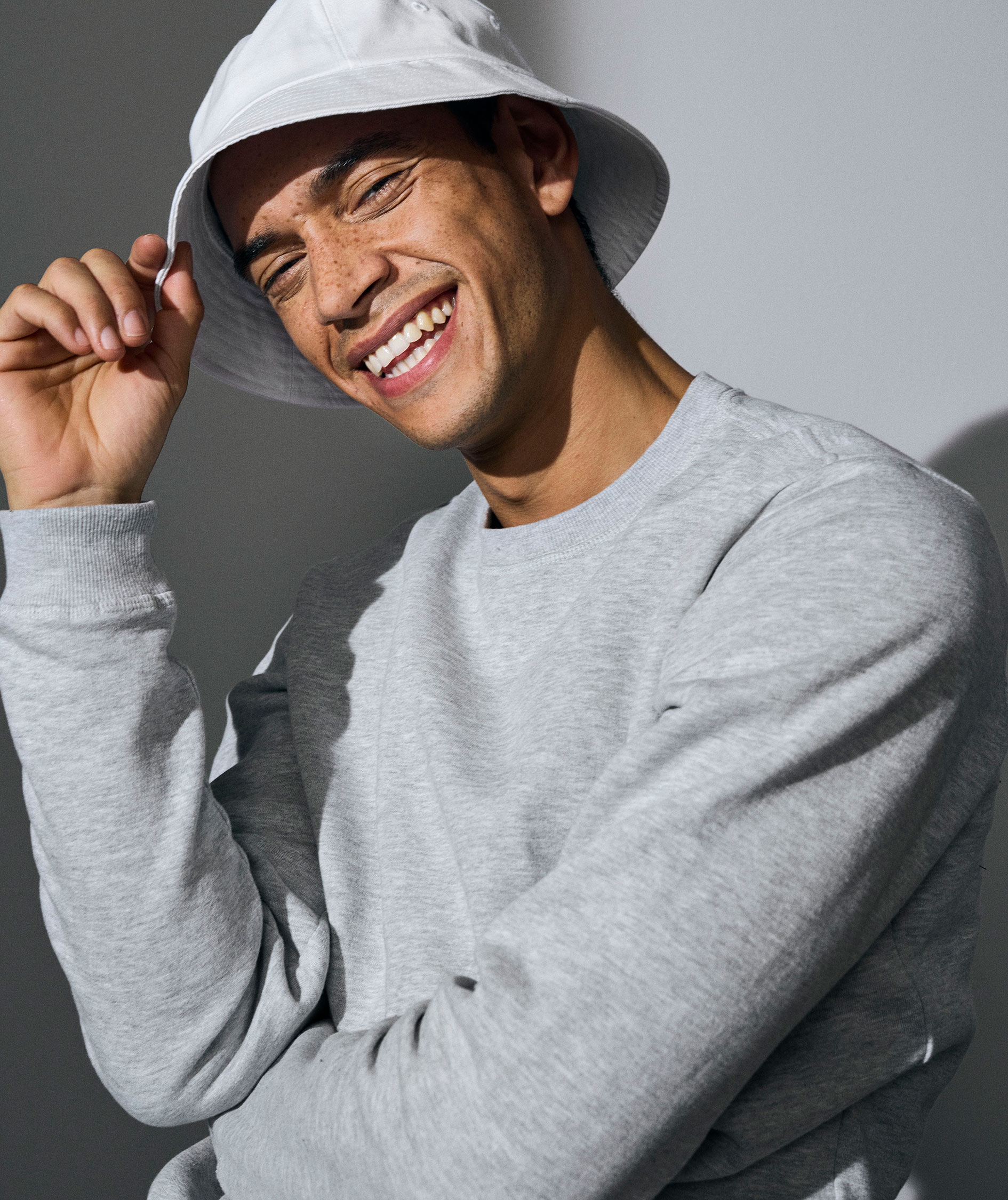 ID Canvas b&oslash;llehat, Hvid, Hvid, large image number 1