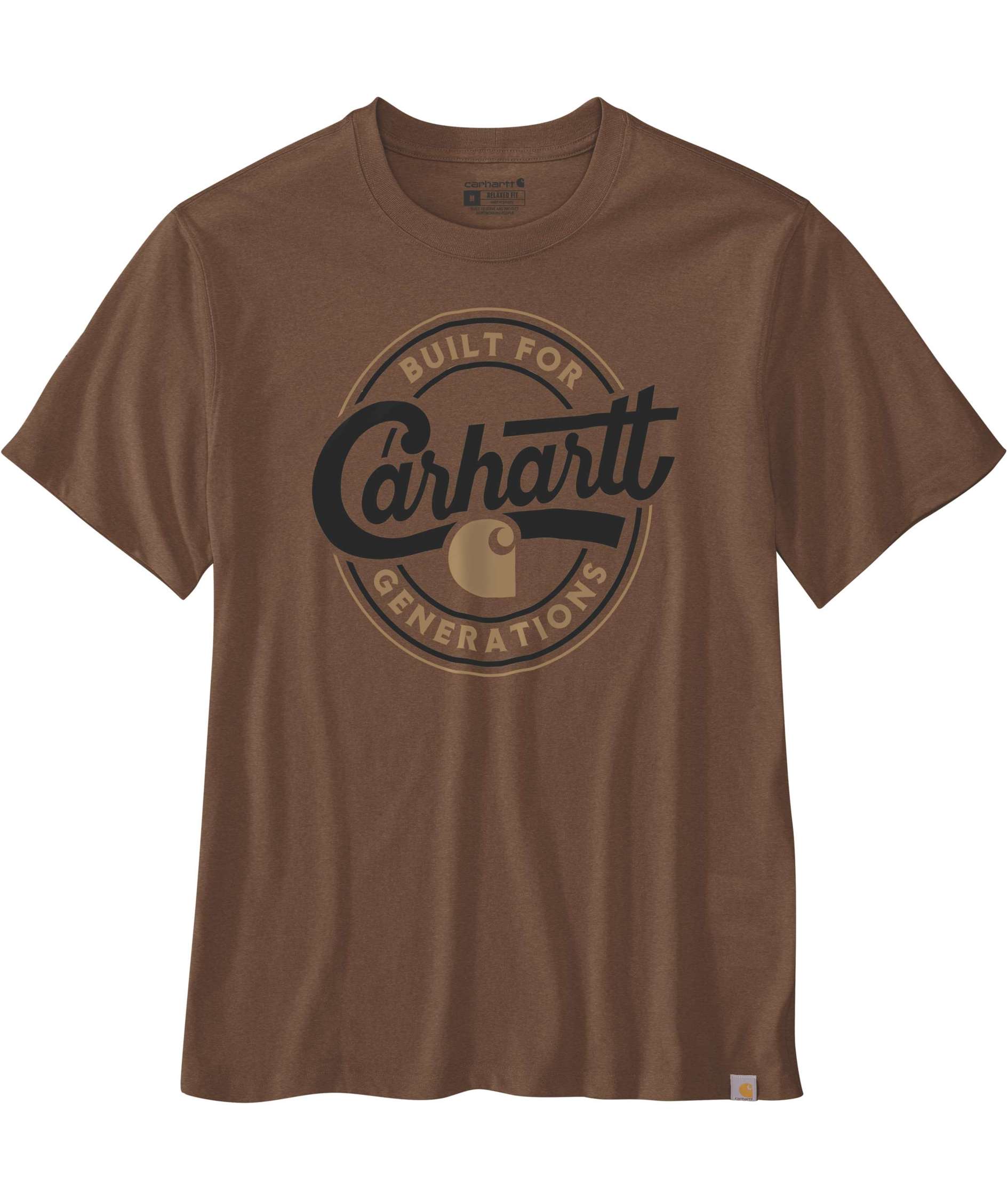 Carhartt Script Graphic T-shirt, Red Duck Heather
