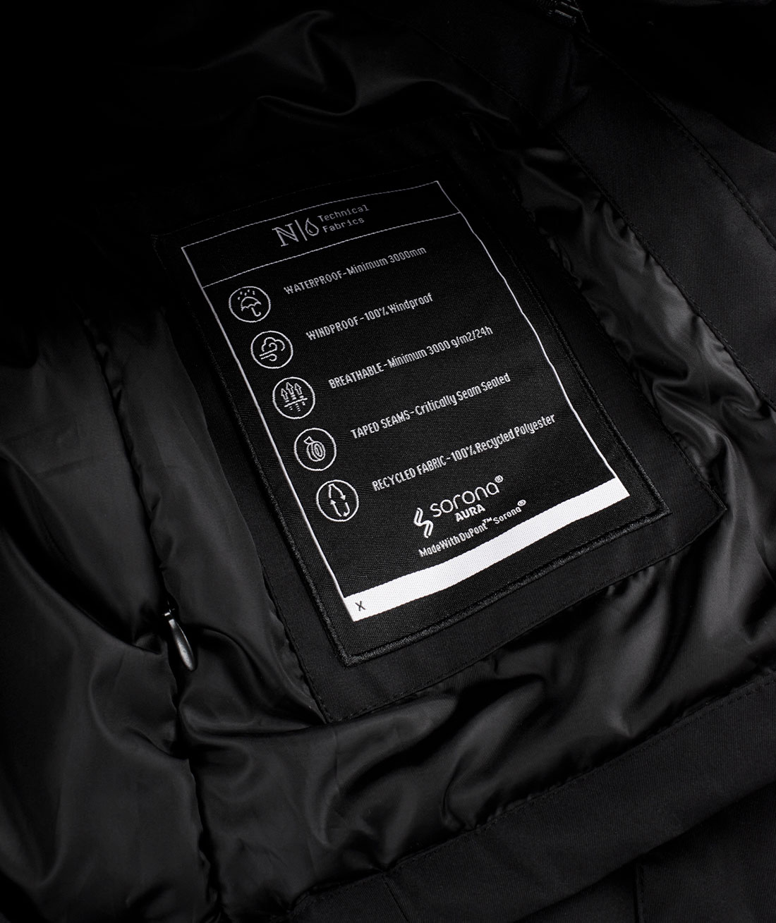 Nimbus Abington jakke, Sort, large image number 5